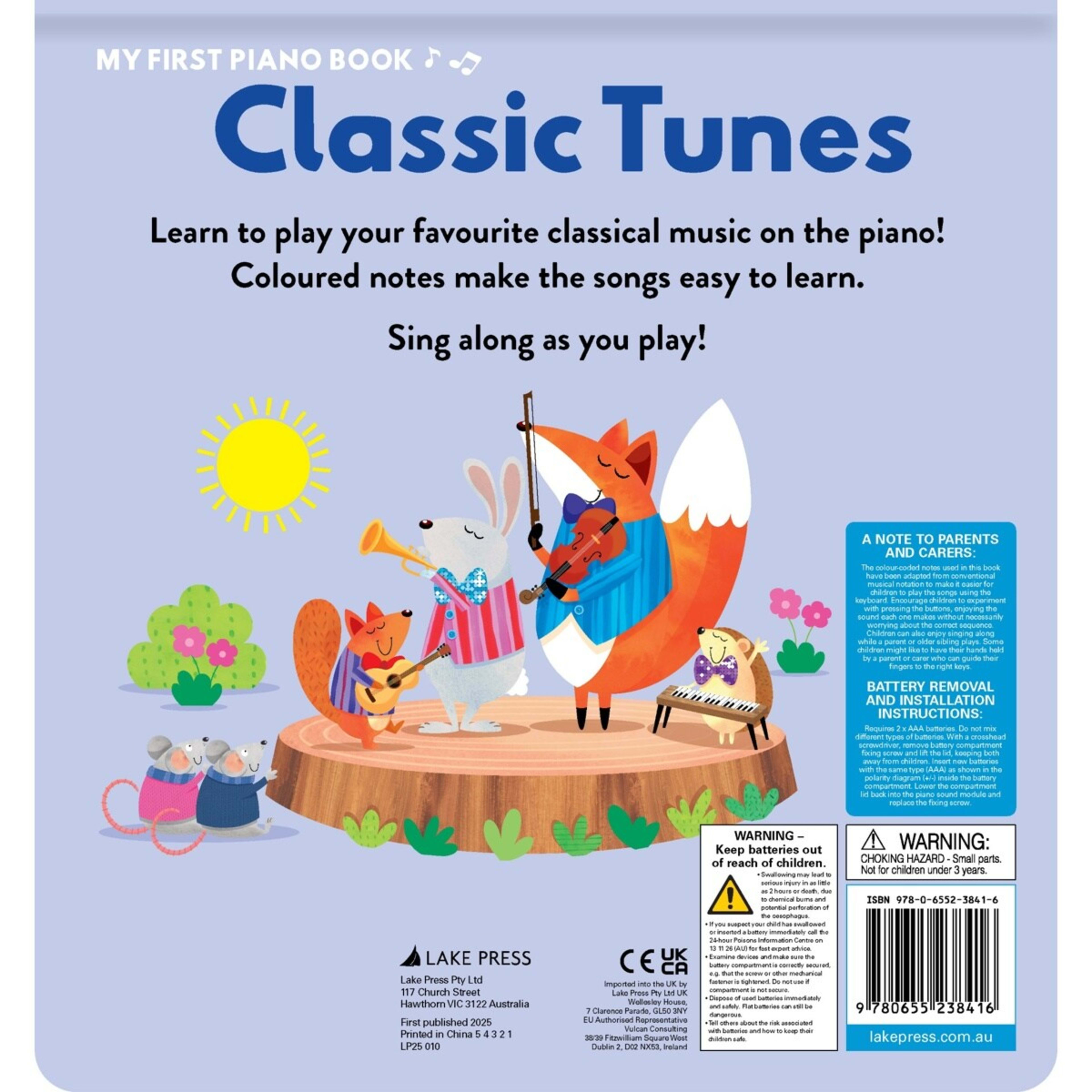 4 My First Piano Book: Classical Tunes - Book, 4 of 4