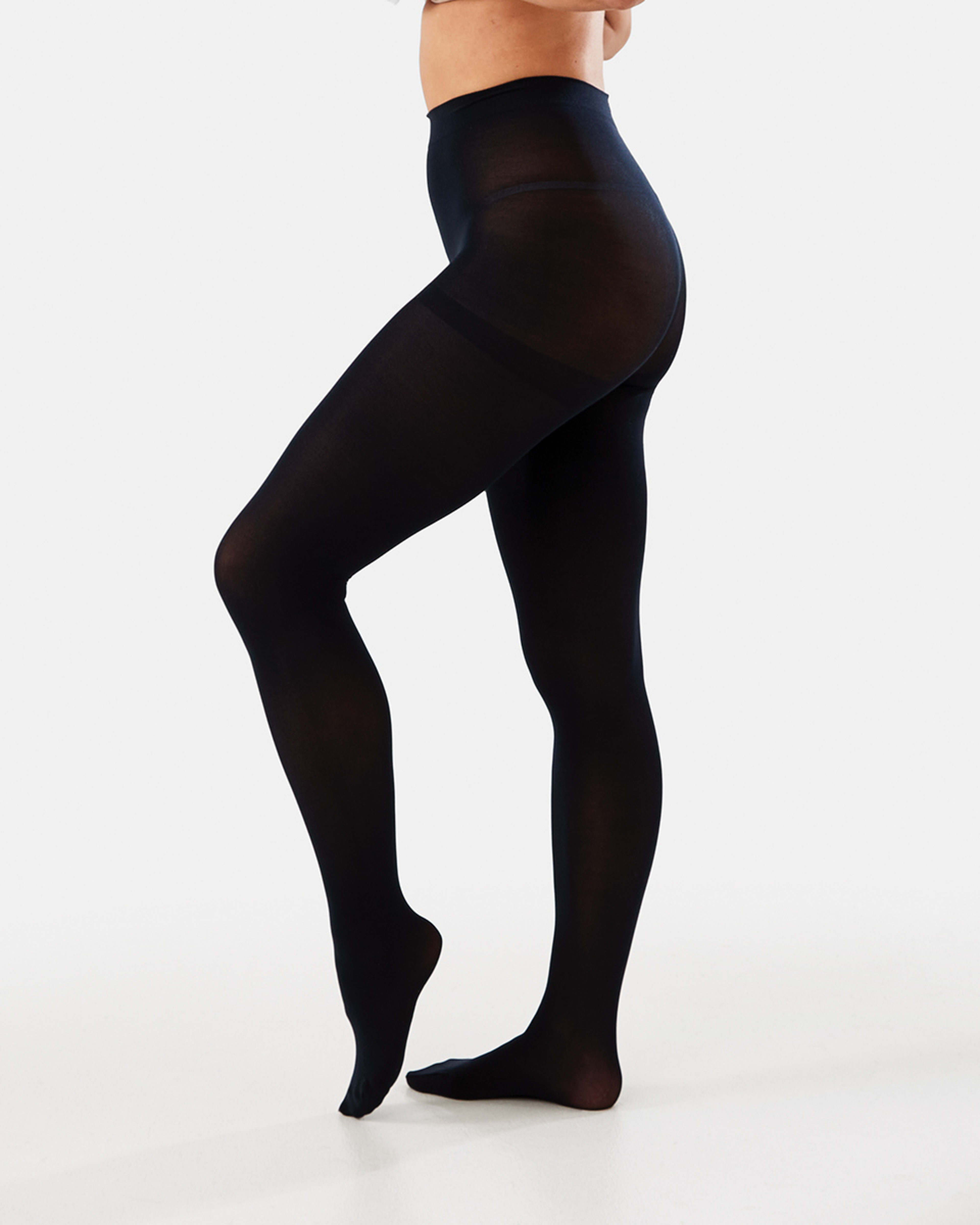 1 70 Denier Opaque Tights Deep Navy