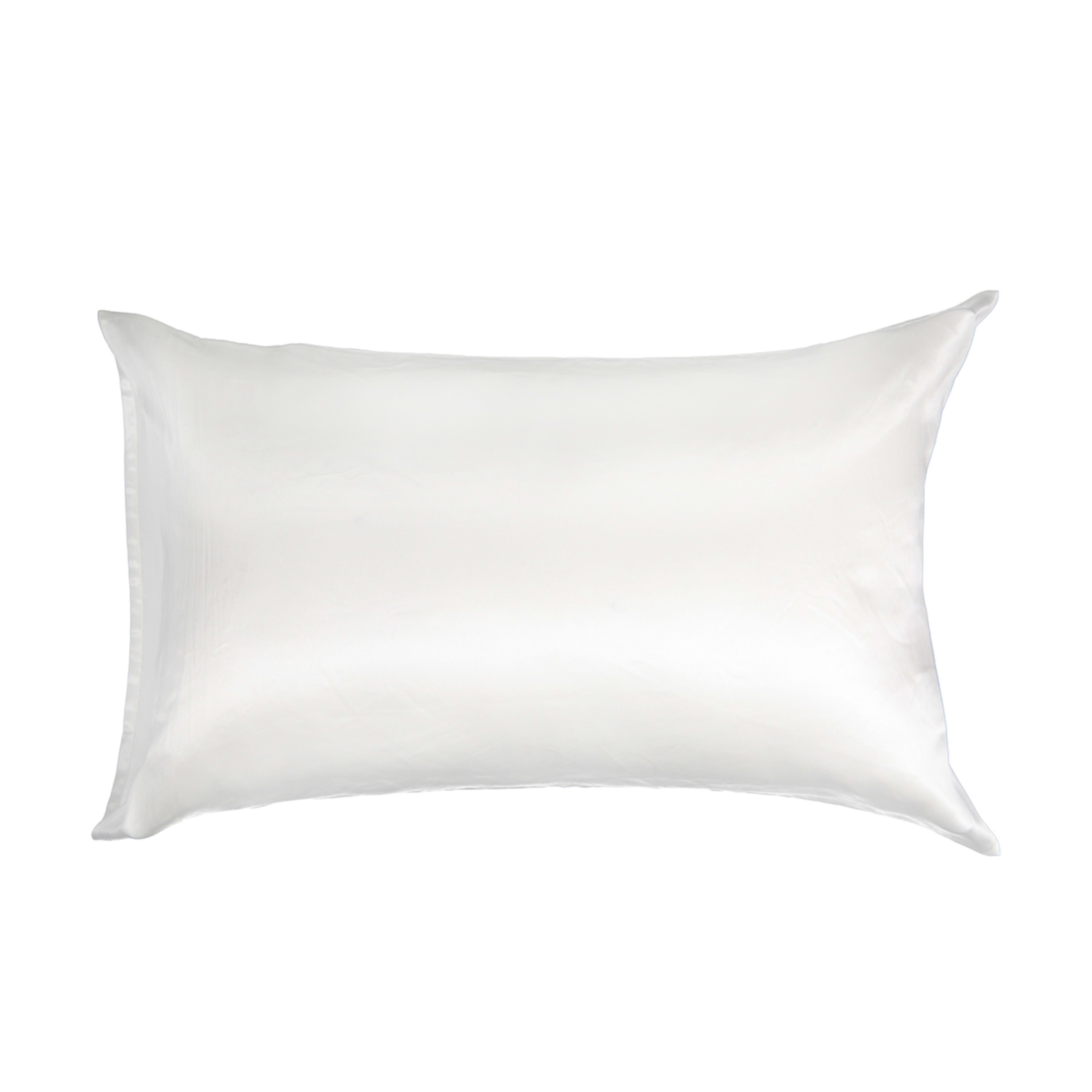 1 Silk Pillowcase - White