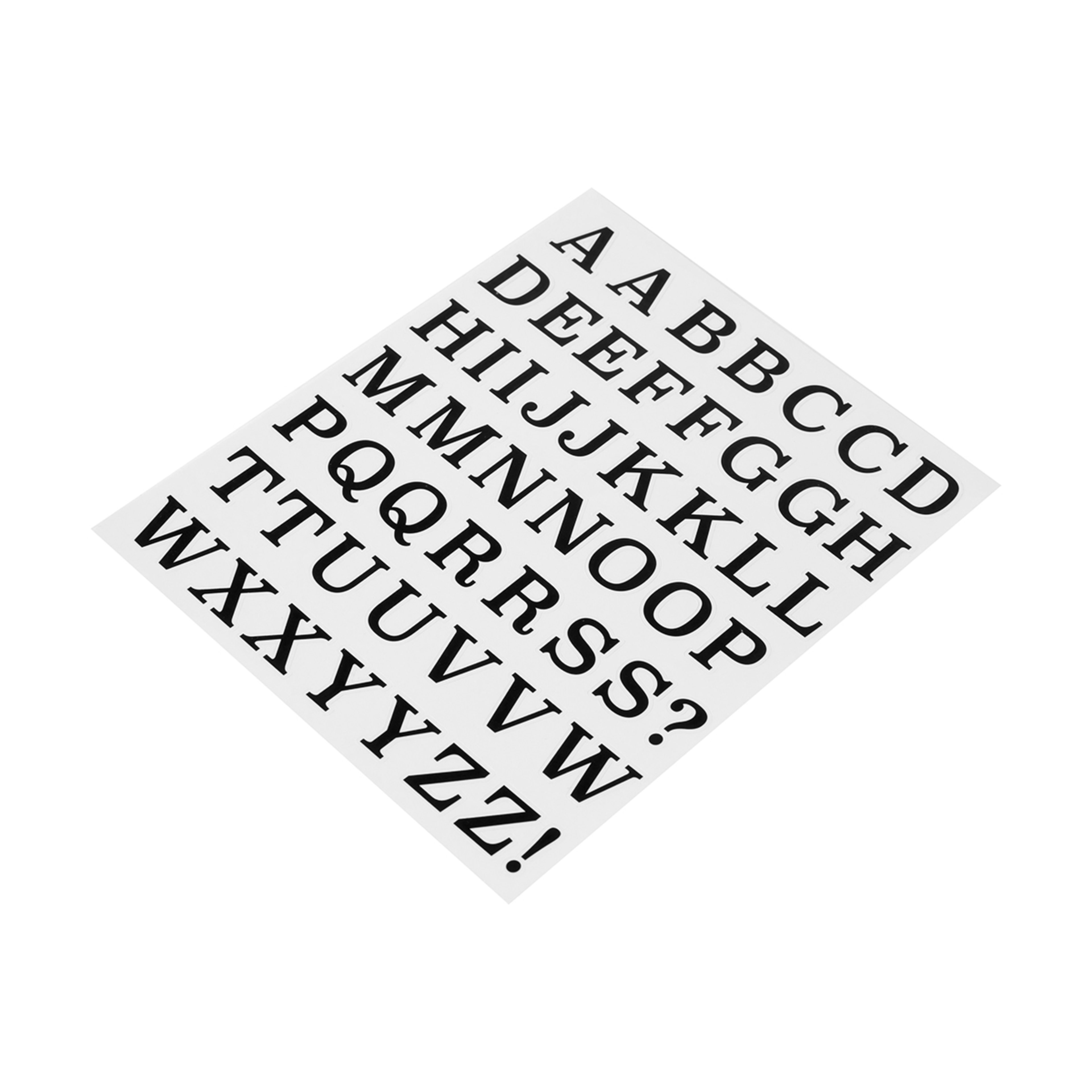 4 Alphabet Stickers, 4 of 7
