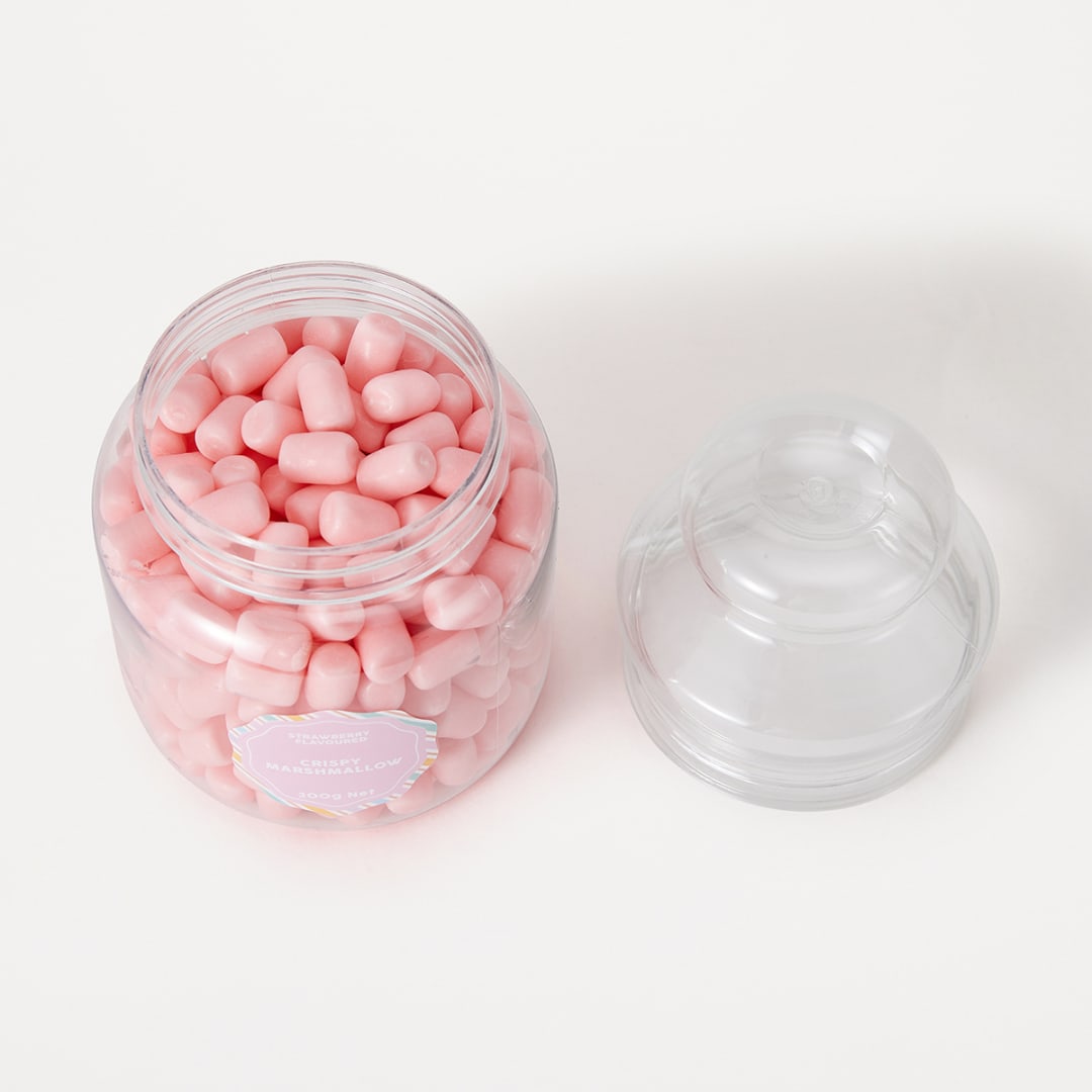 Strawberry Flavoured Crispy Marshmallow 300g Kmart