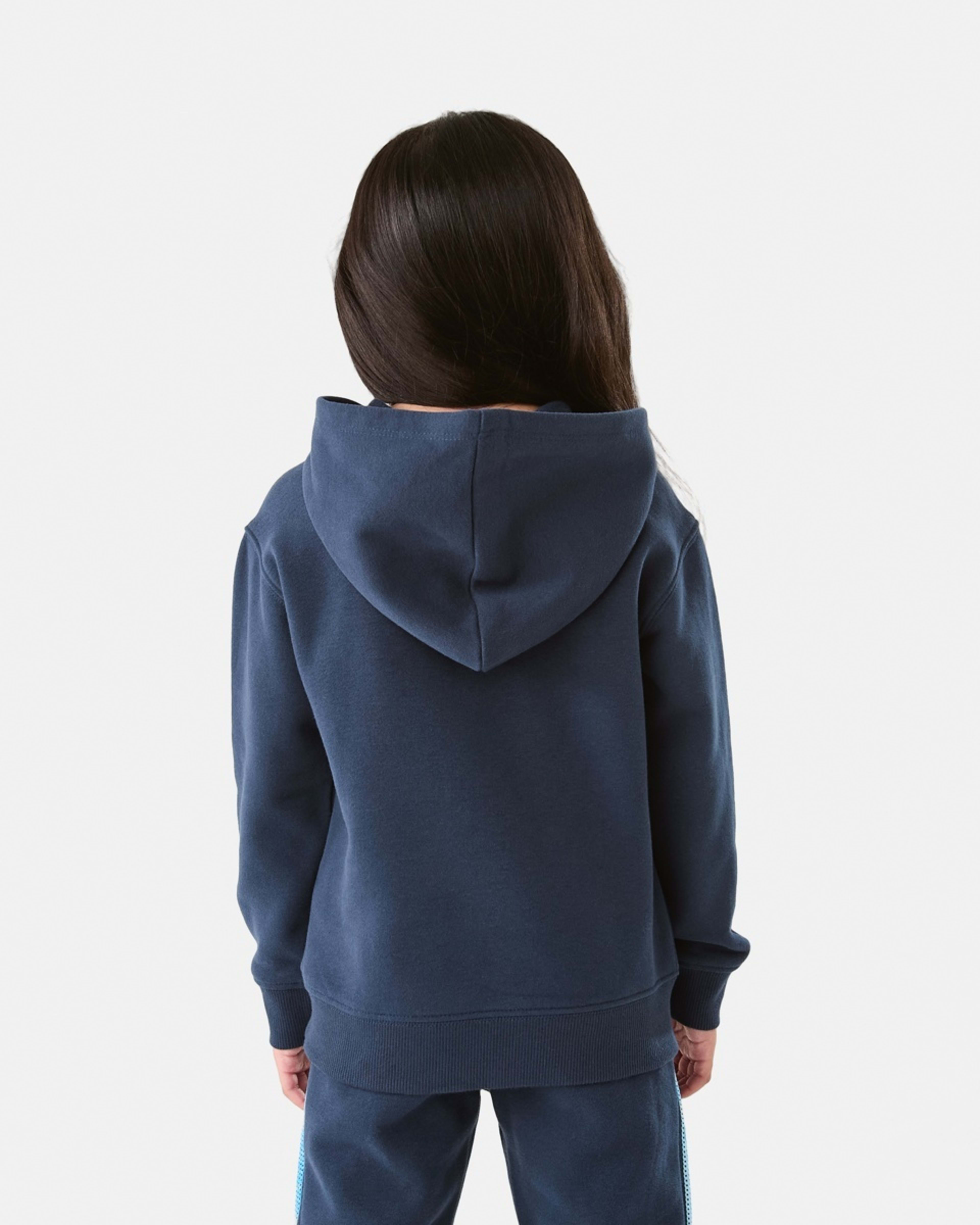 2 Hoodie Floral Heart Garden Dress Blue, 2 of 8