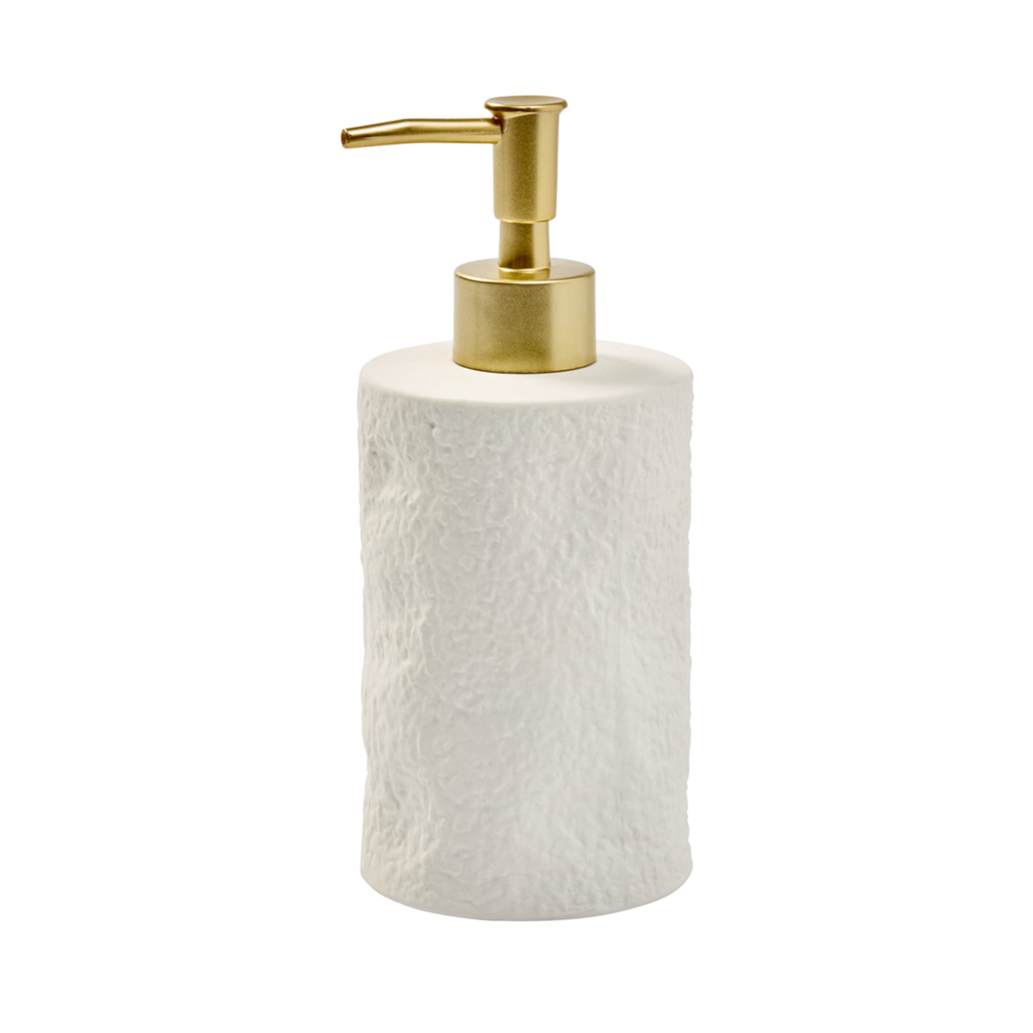 White Textured Soap Dispenser Kmart