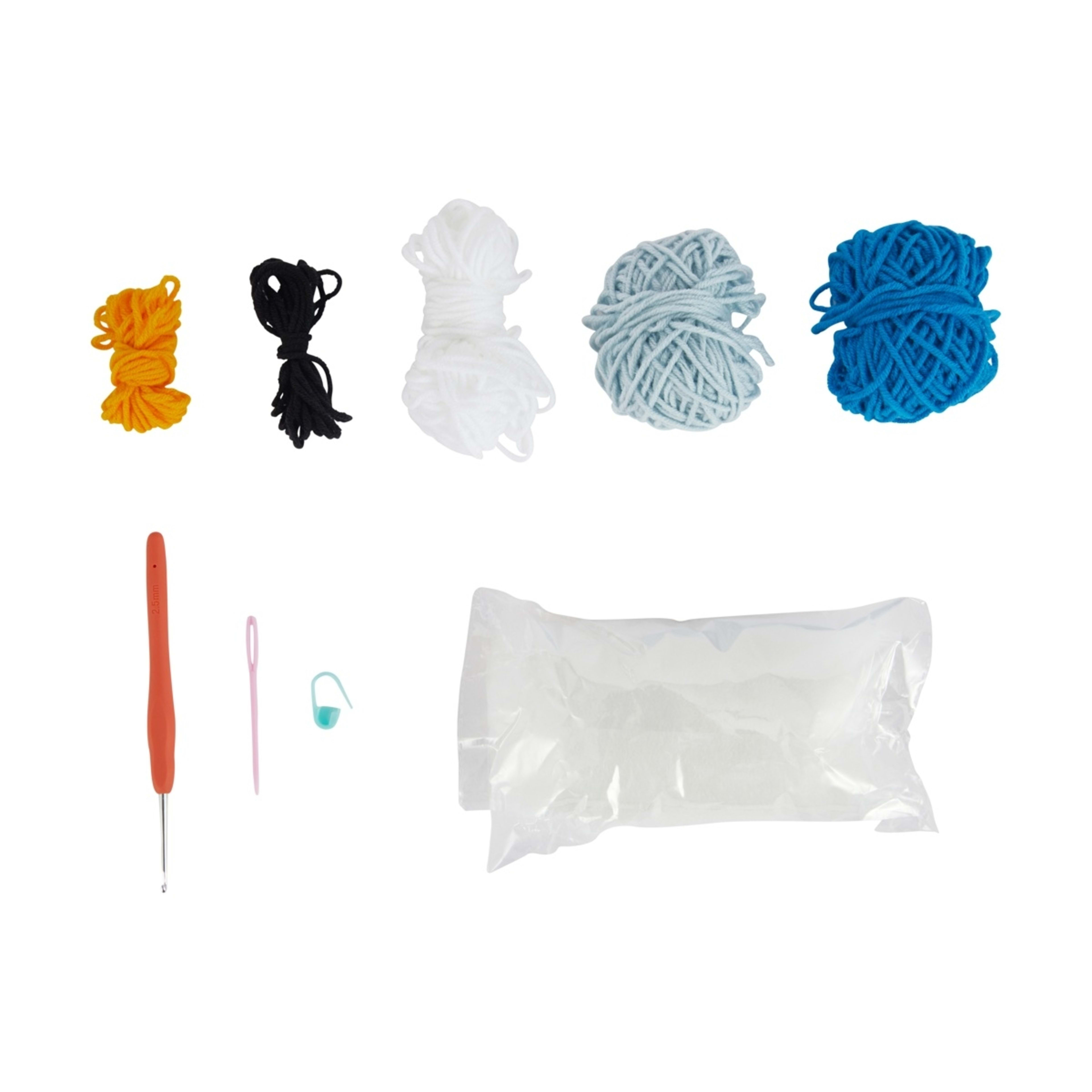 2 DIY Mini Crochet Kit - Penguin, 2 of 3