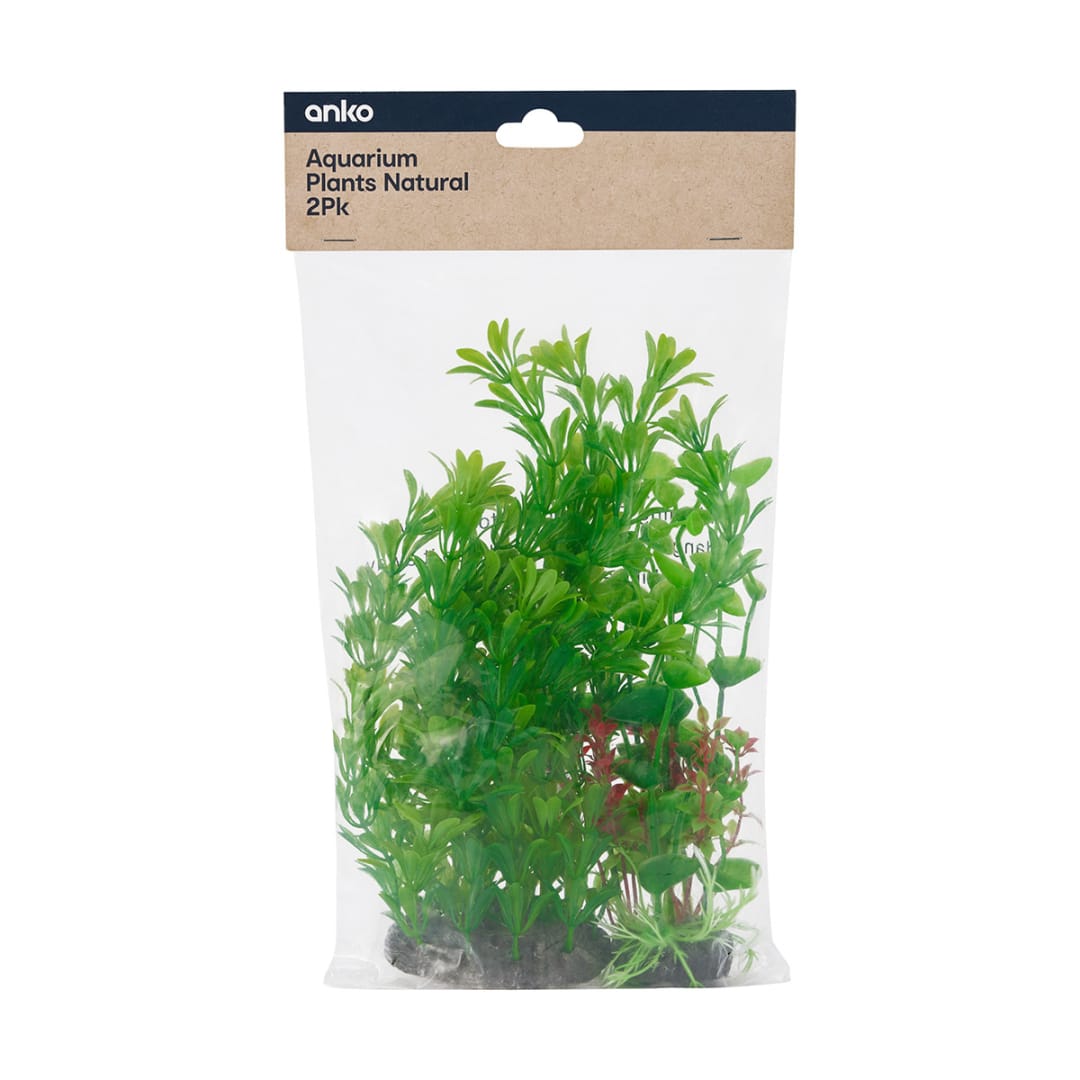 2 Pack Aquarium Plants Natural Kmart