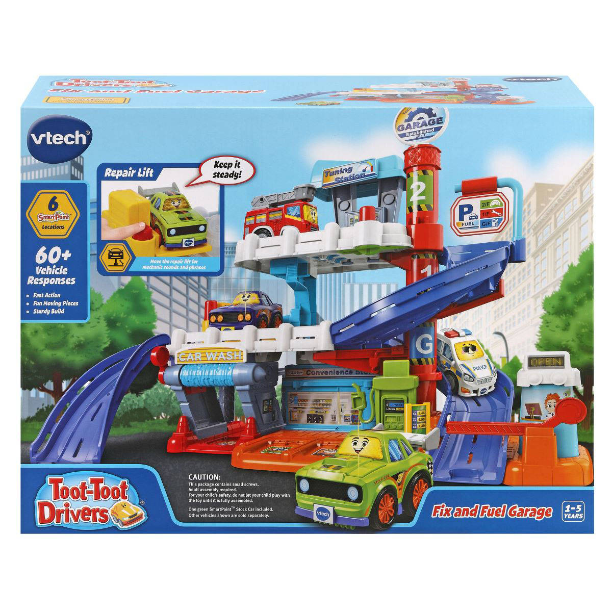 vtech toy garage