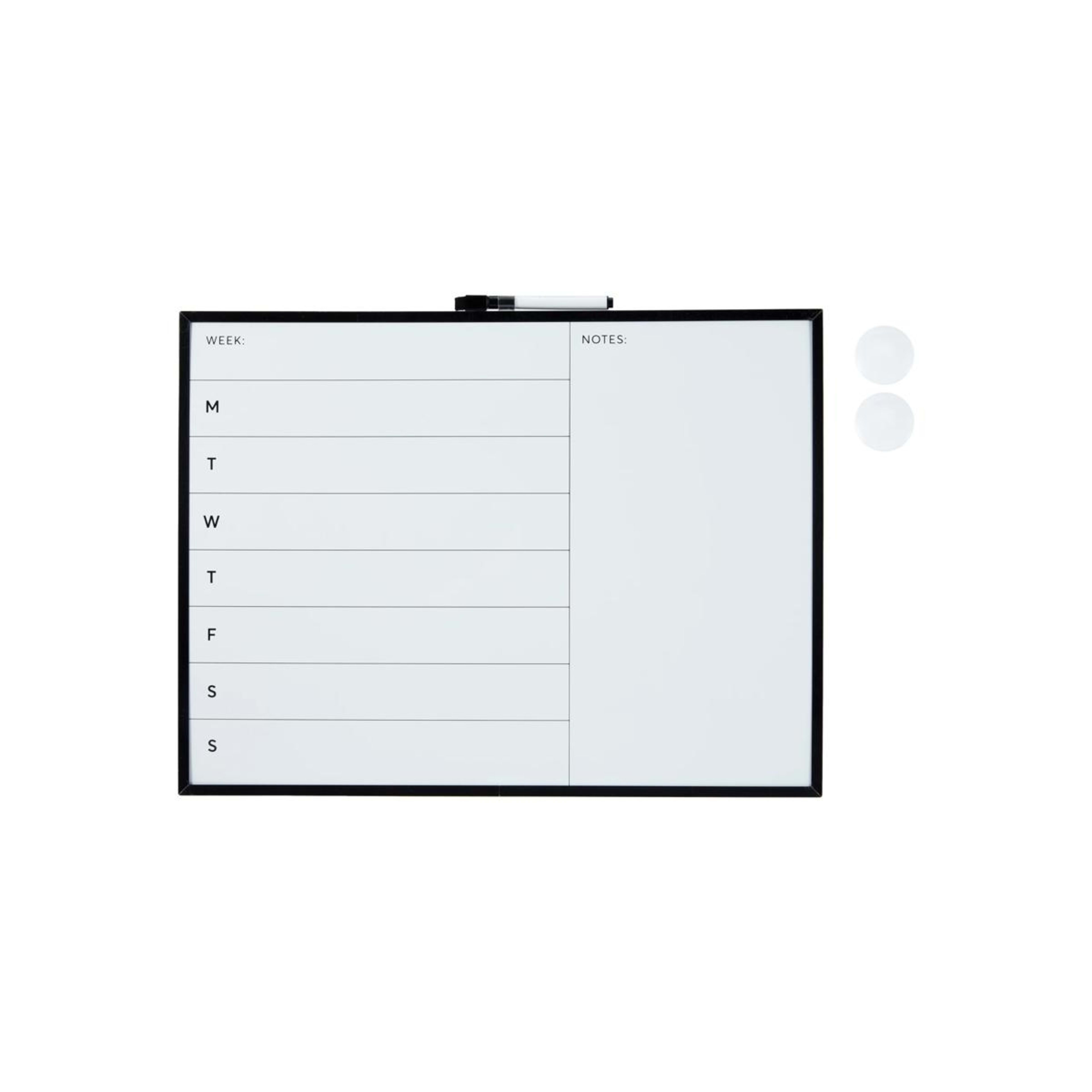 1 Magnetic Weekly Board, 1 of 8