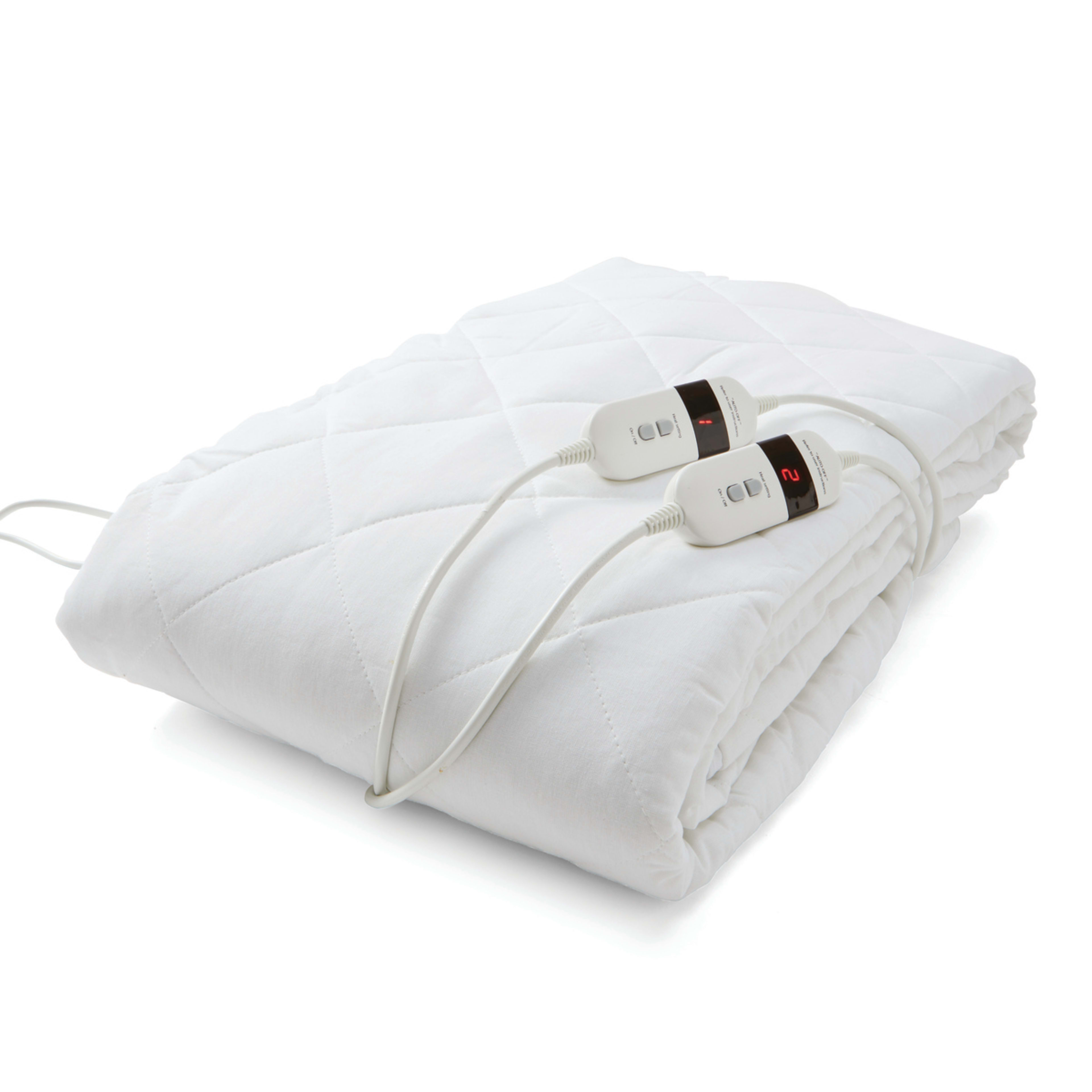 2 Electric Heated Topper - Queen Bed, Off-white, 2 of 6