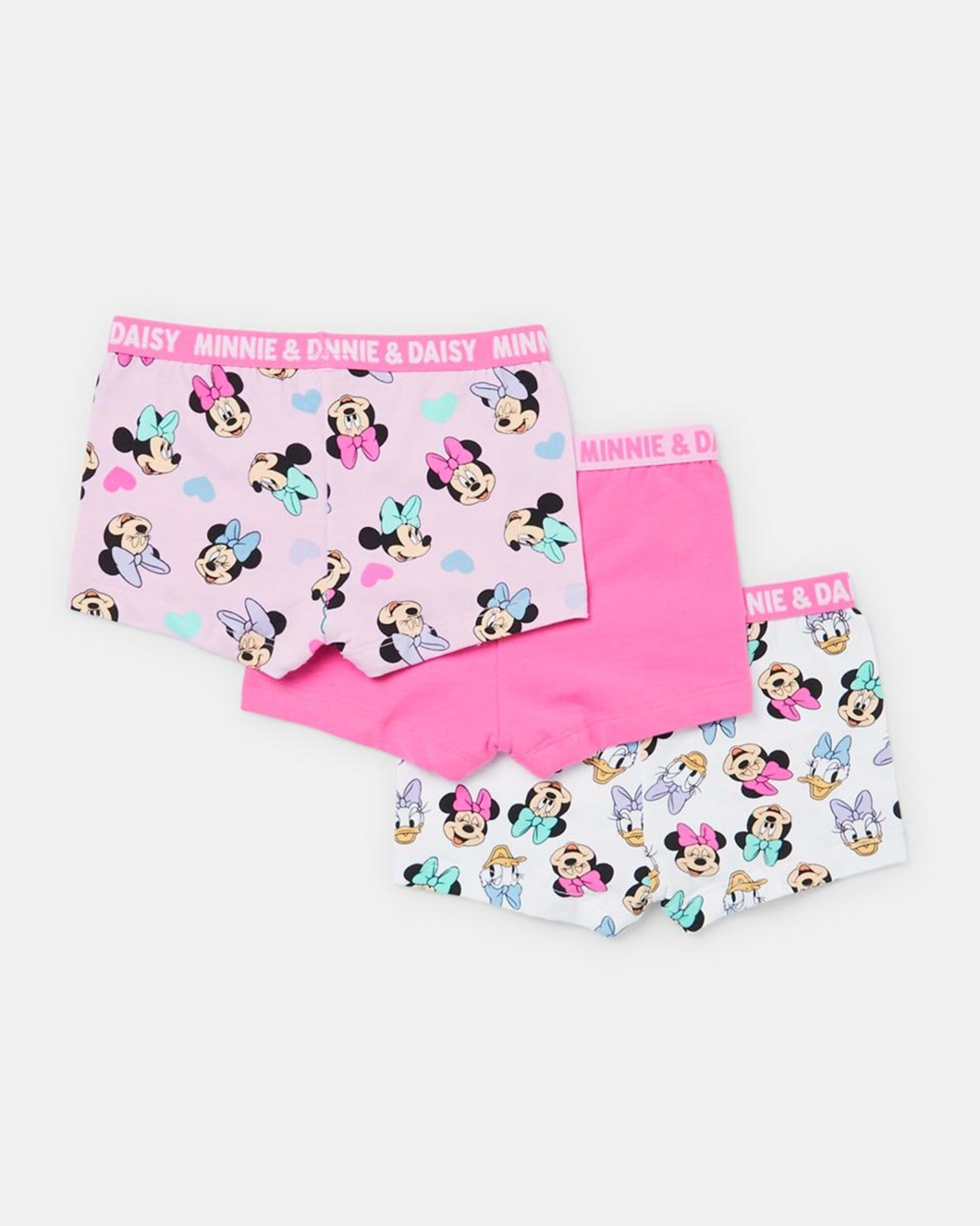 3 Pack Disney Minnie Mouse License Shorties - Kmart