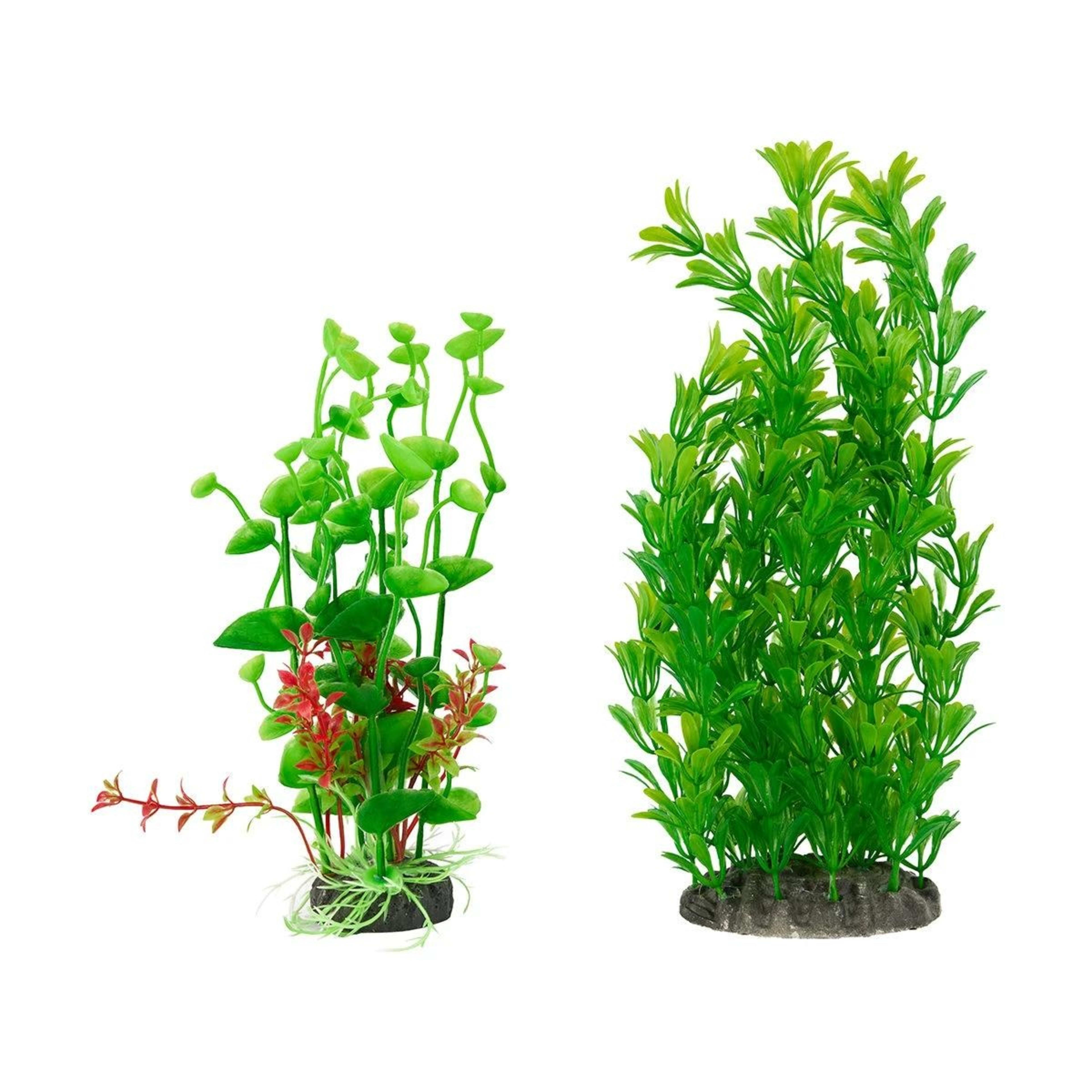 1 2 Pack Aquarium Plants Natural, 1 of 6