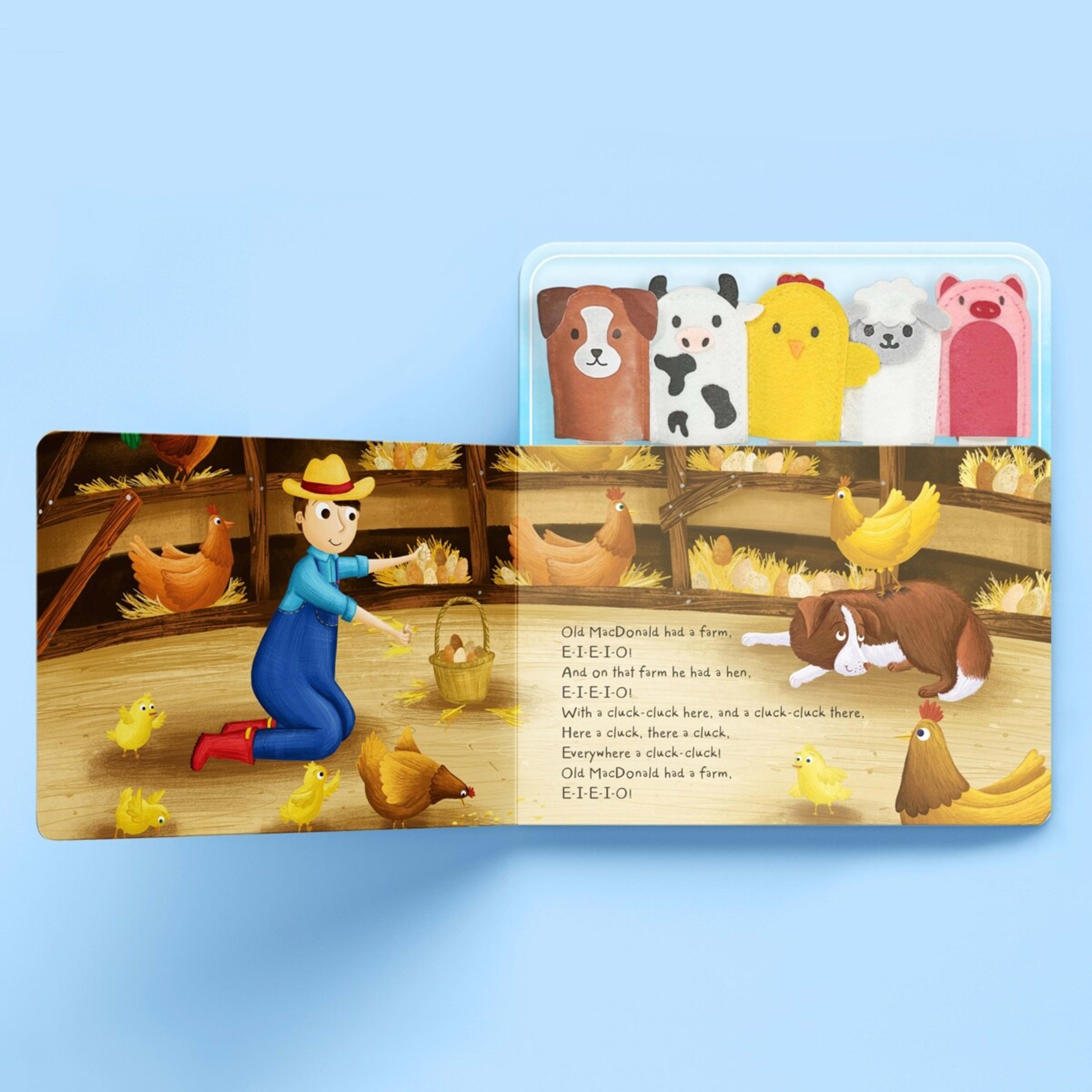 3 Old MacDonald Had a Farm Finger Puppet Book​, 3 of 5