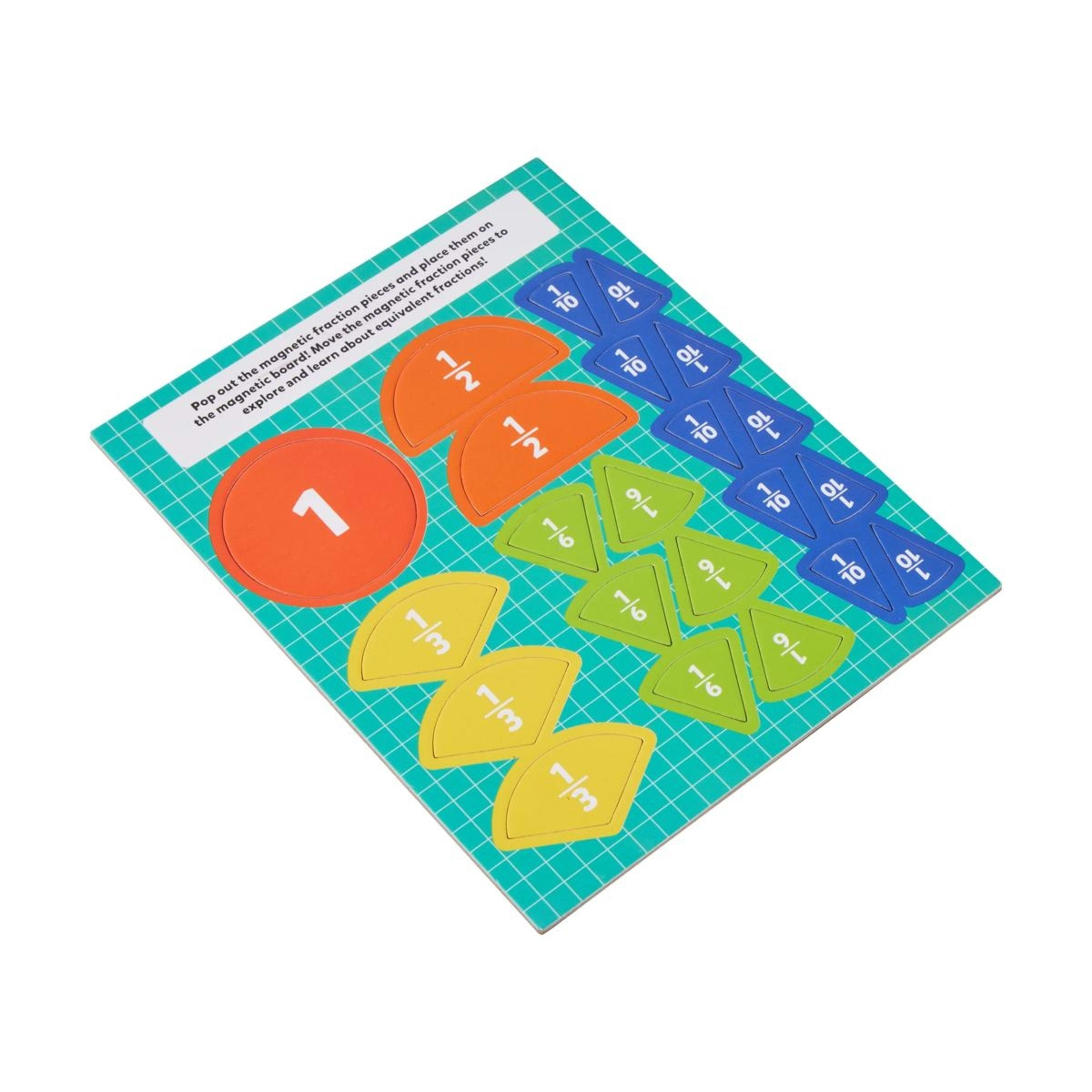 6 Fraction Magnets: Magnetic Fraction Puzzle, 6 of 8
