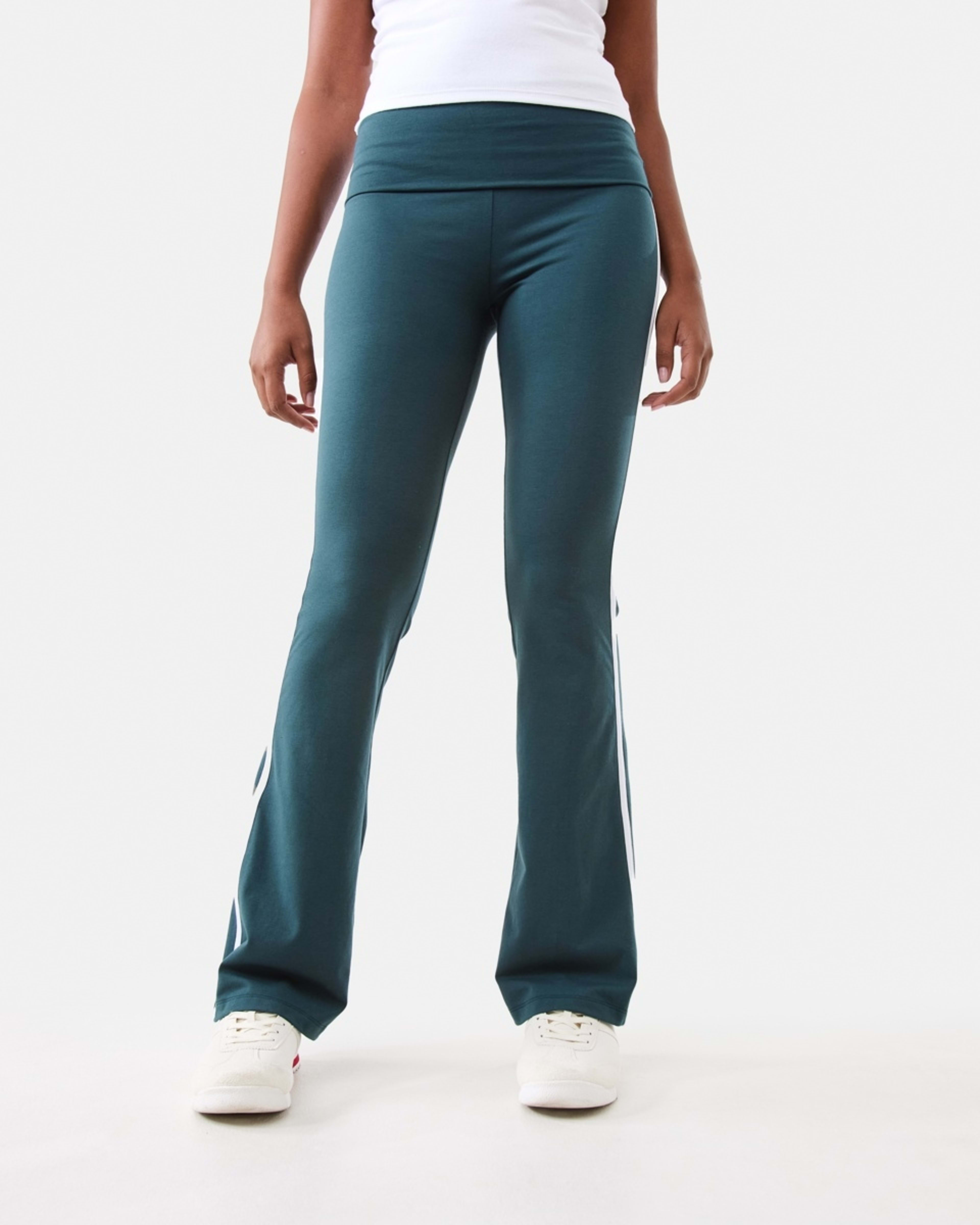 1 Side Stripe Fold Down Flare Pants Kason Gren