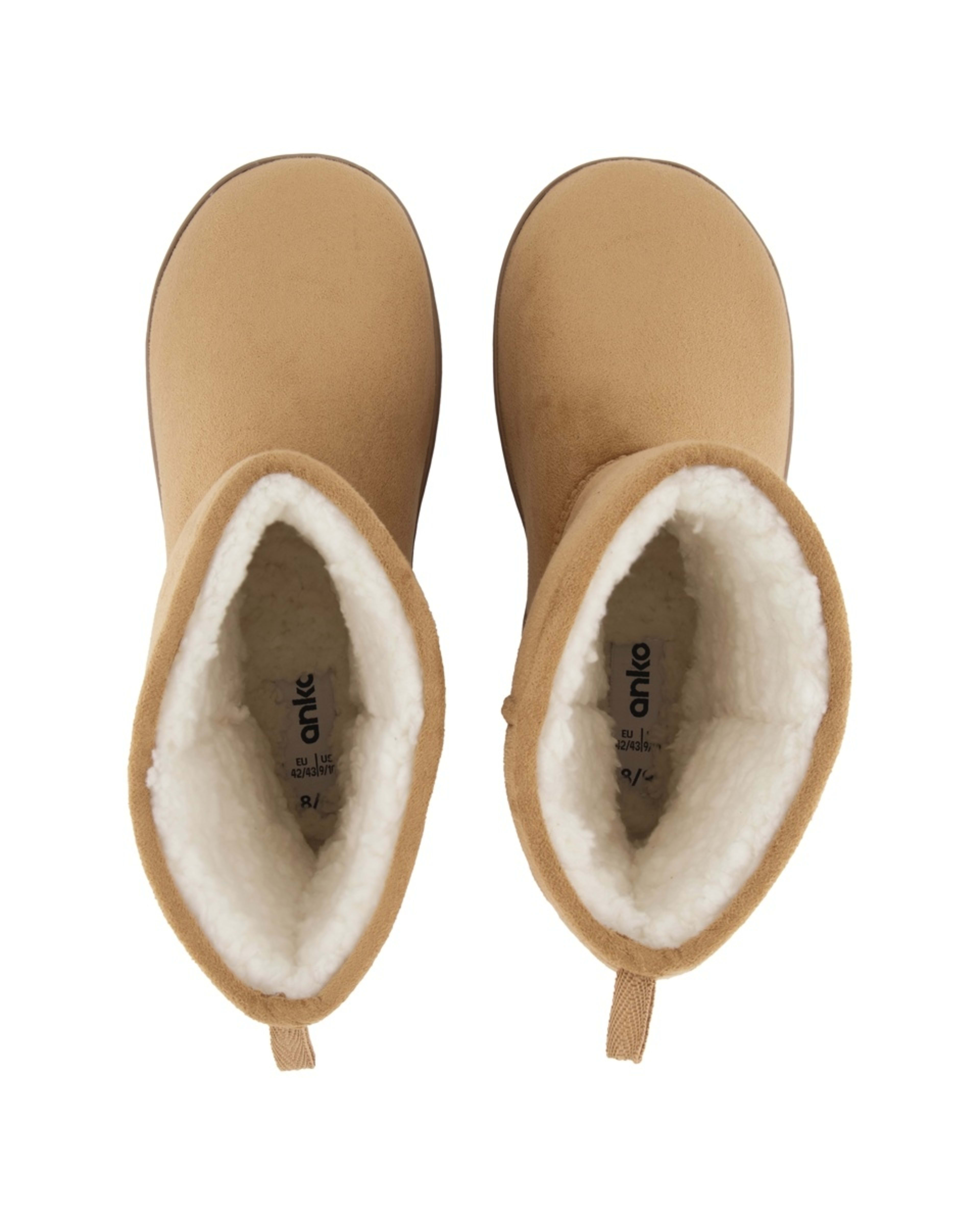 2 Hardsole Slipper Boots Beige Sand, 2 of 3