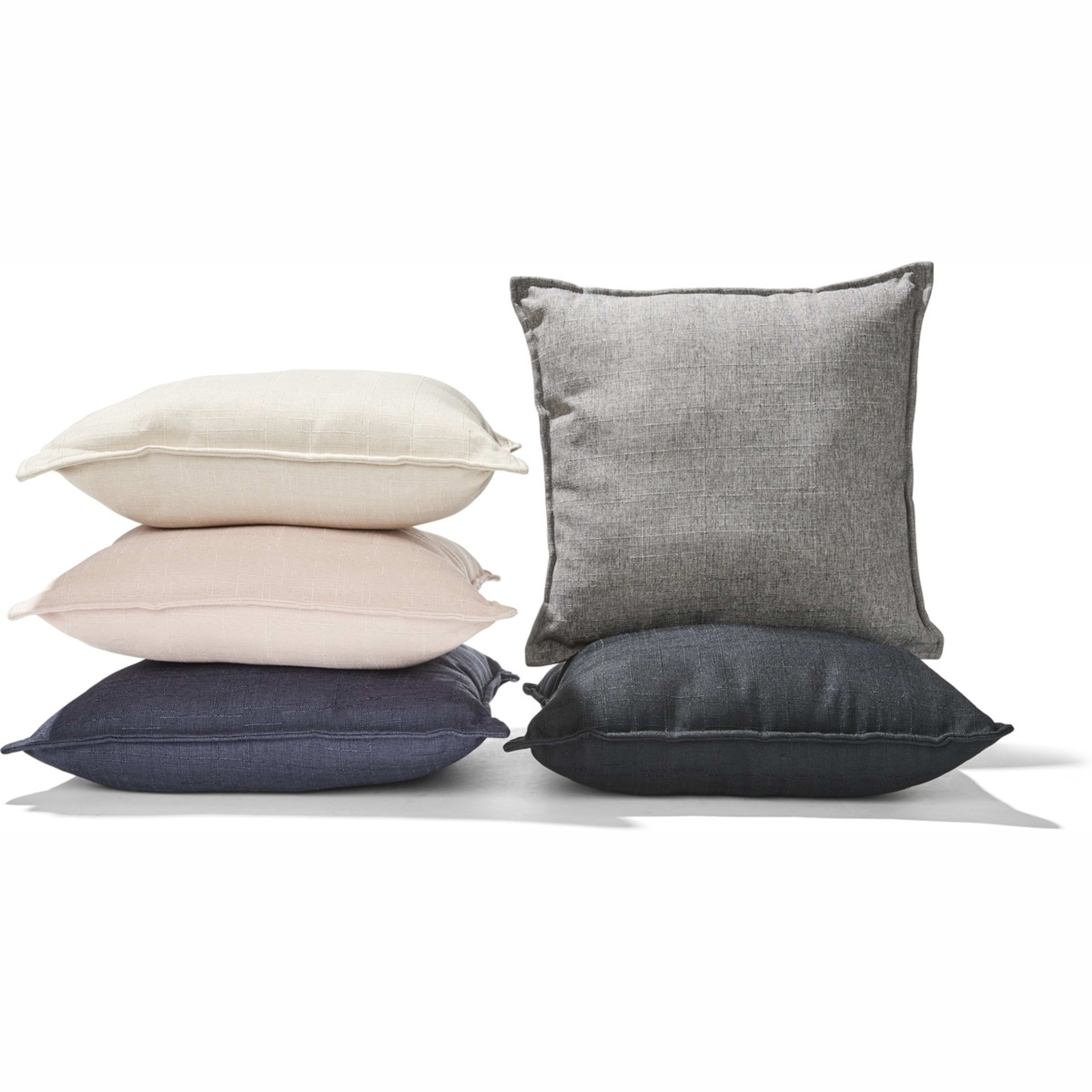2 42cm Kira Cushion - Black, 2 of 2
