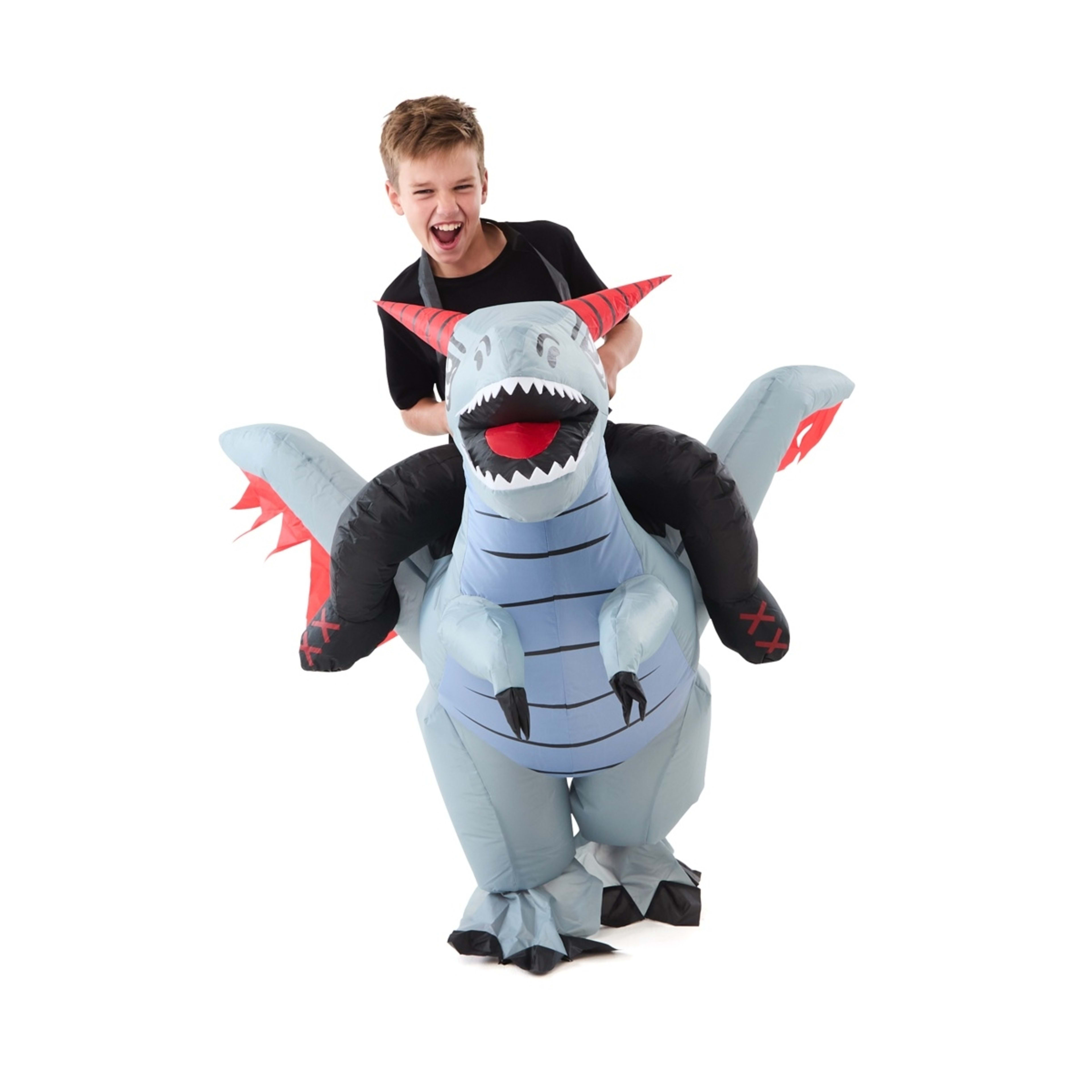 2 Dragon Inflatable Costume - Ages 8+, 2 of 10