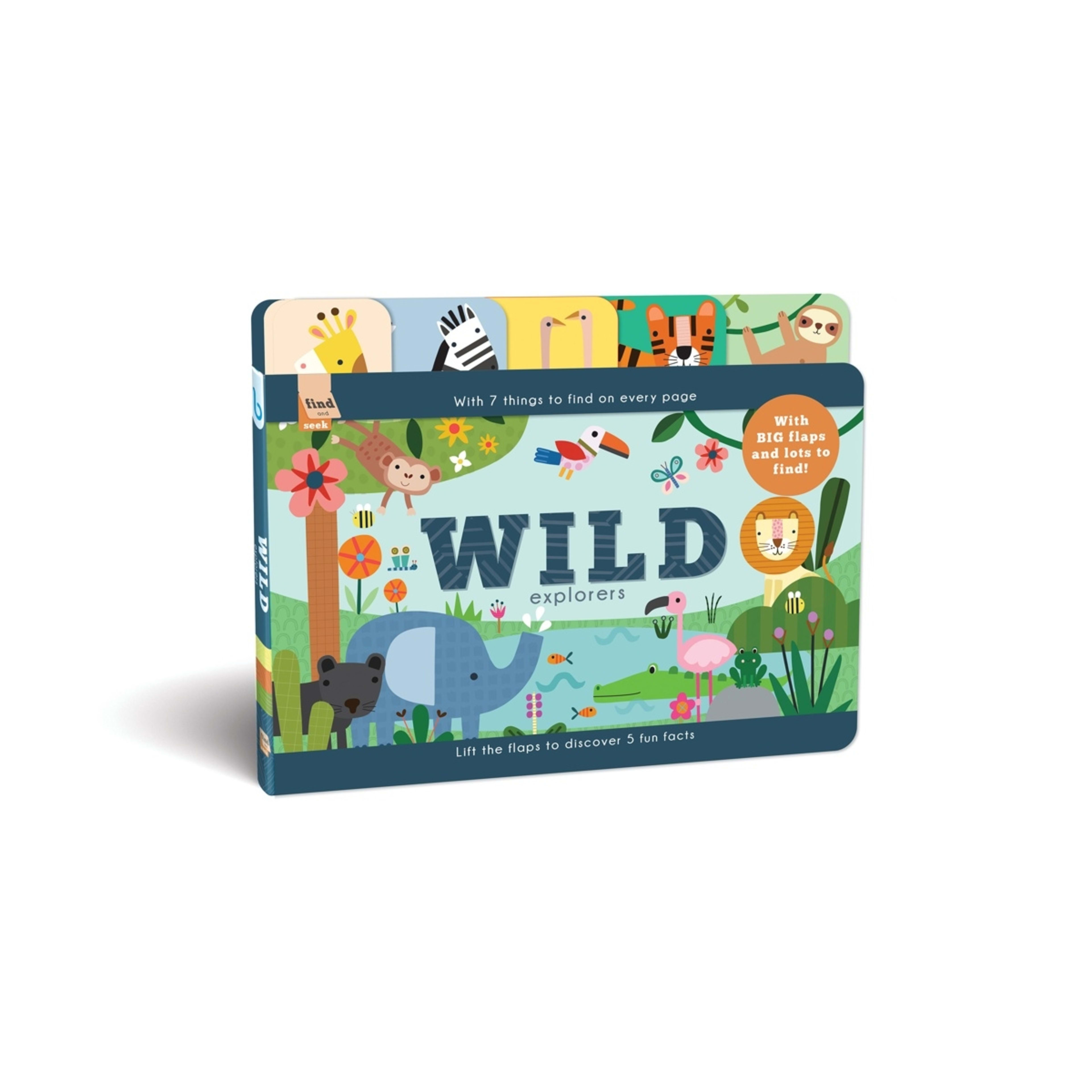 1 Find And Seek: Wild Explorers by Rebecca Weerasekera - Book, 1 of 5