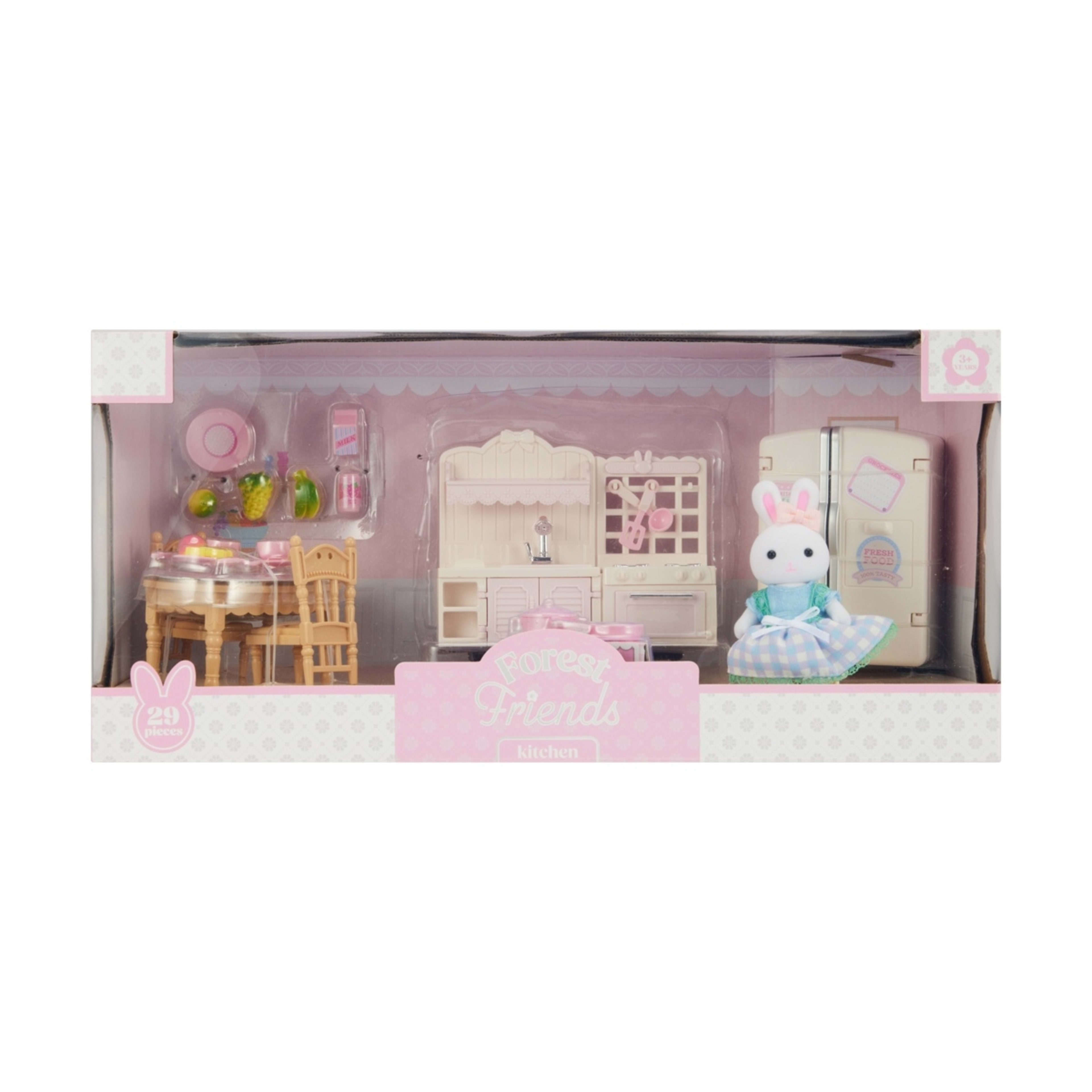 1 29 Piece Forest Friends: Kitchen Playset