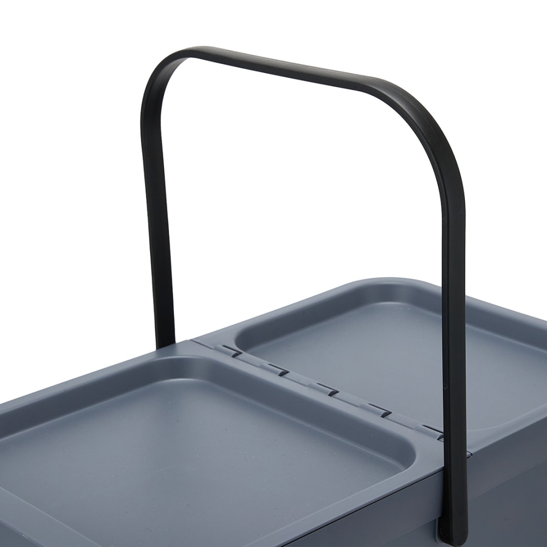 30L Modular Flip Top Bin Kmart