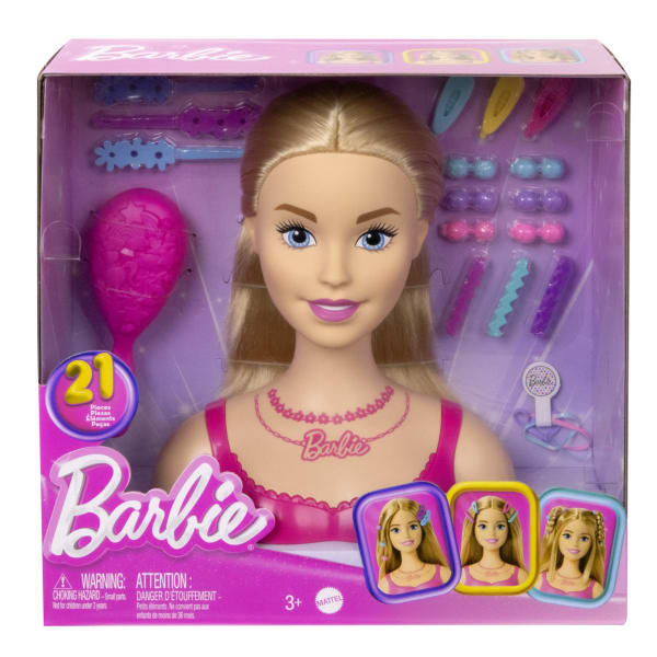 barbie head doll