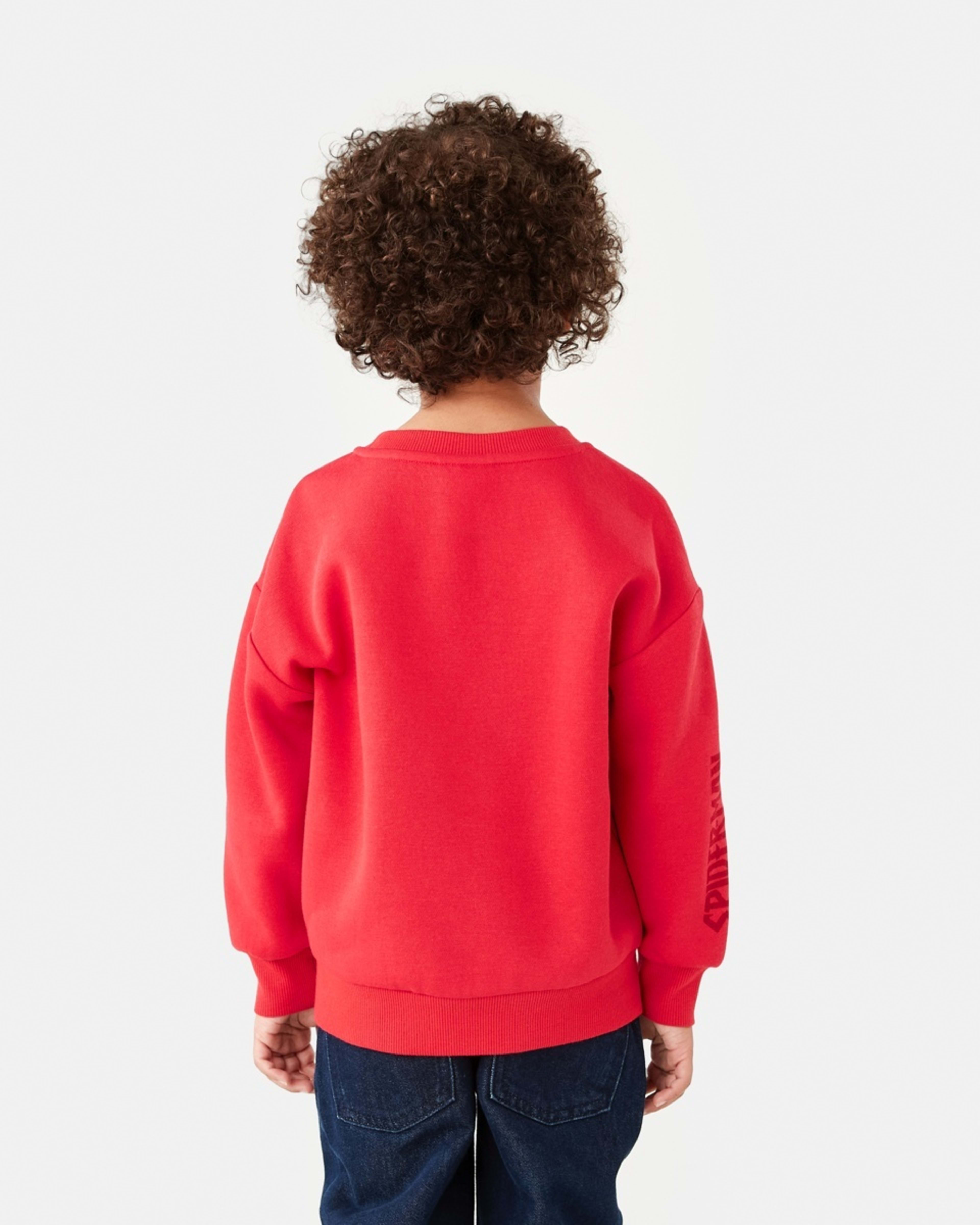 2 Spider-Man License Print Crew Sweatshirt Spiderman, 2 of 9