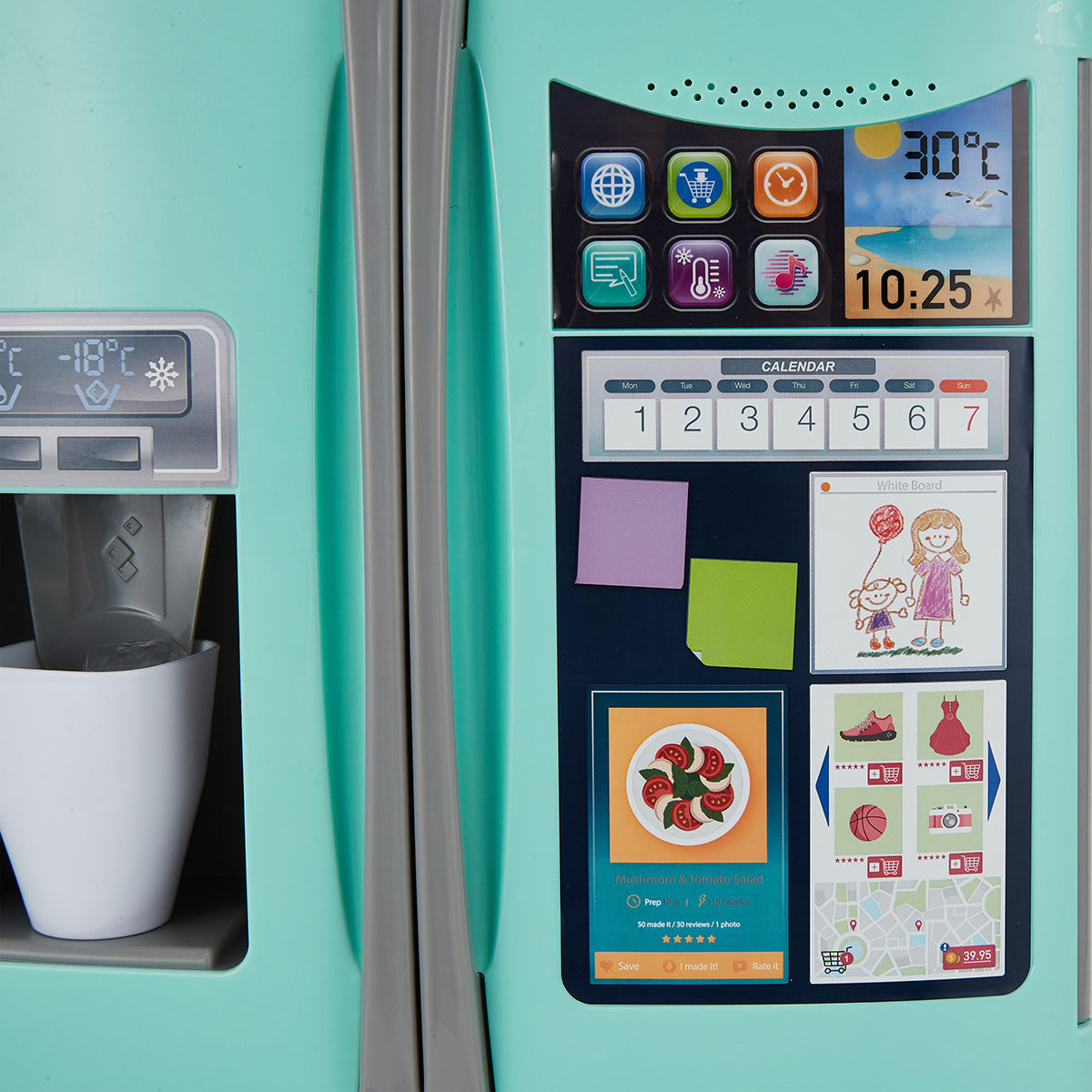 Mini Smart Fridge Playset Kmart NZ