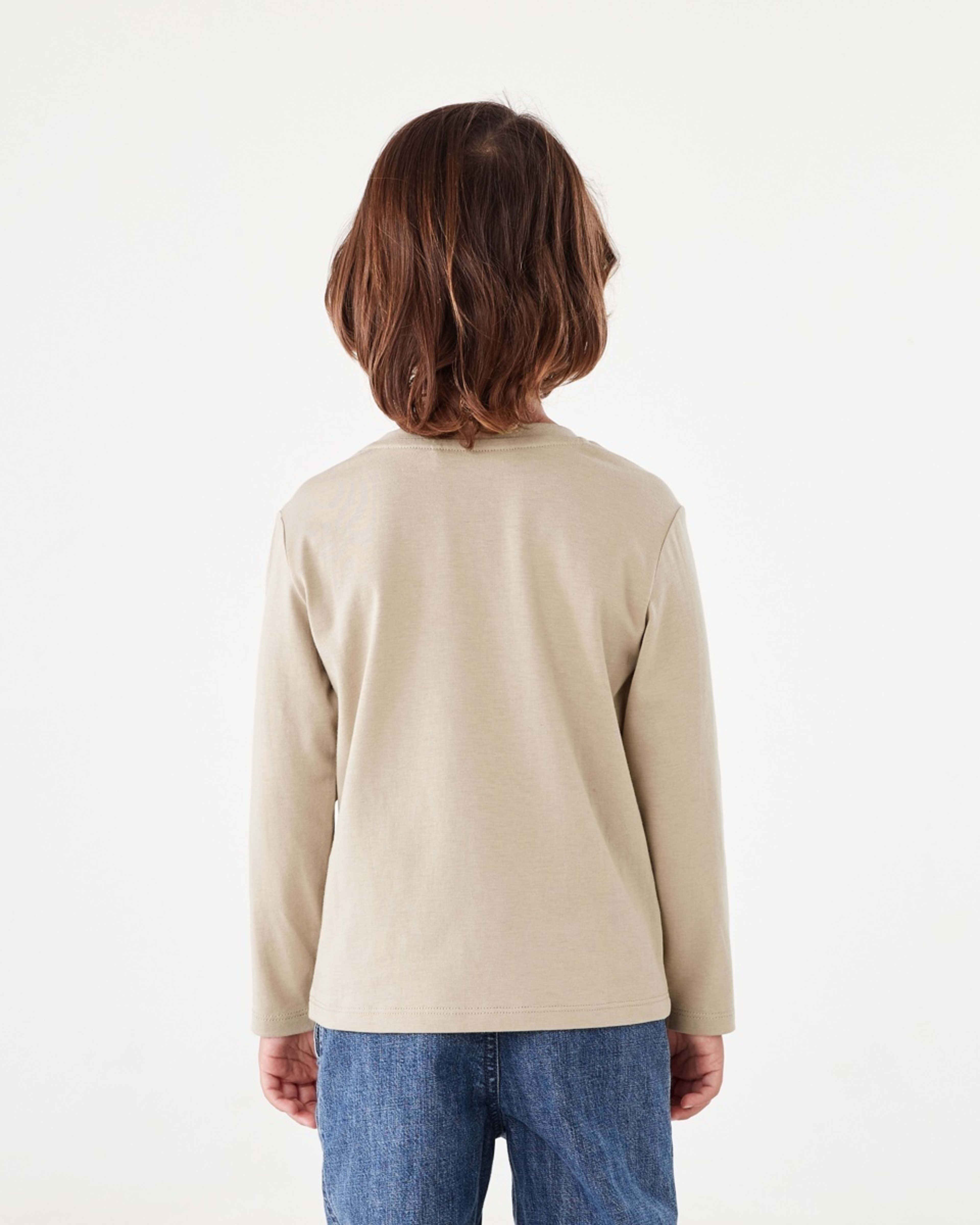 2 Long Sleeve Print T-shirt Bge Dino, 2 of 8