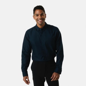 Long Sleeve Stretch Oxford Shirt - Kmart