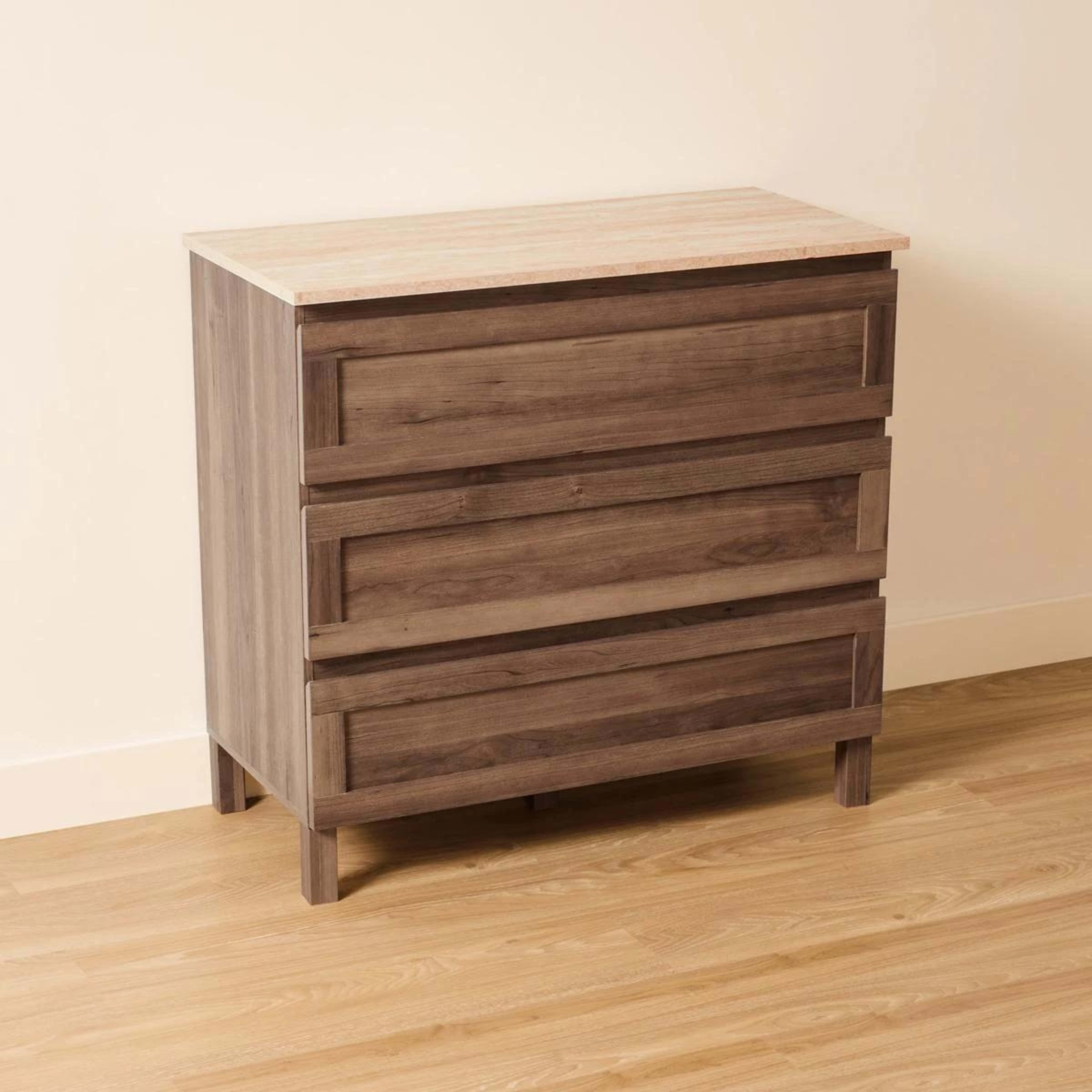 4 Bailey Chest of Drawers Walnut Look, 4 of 8