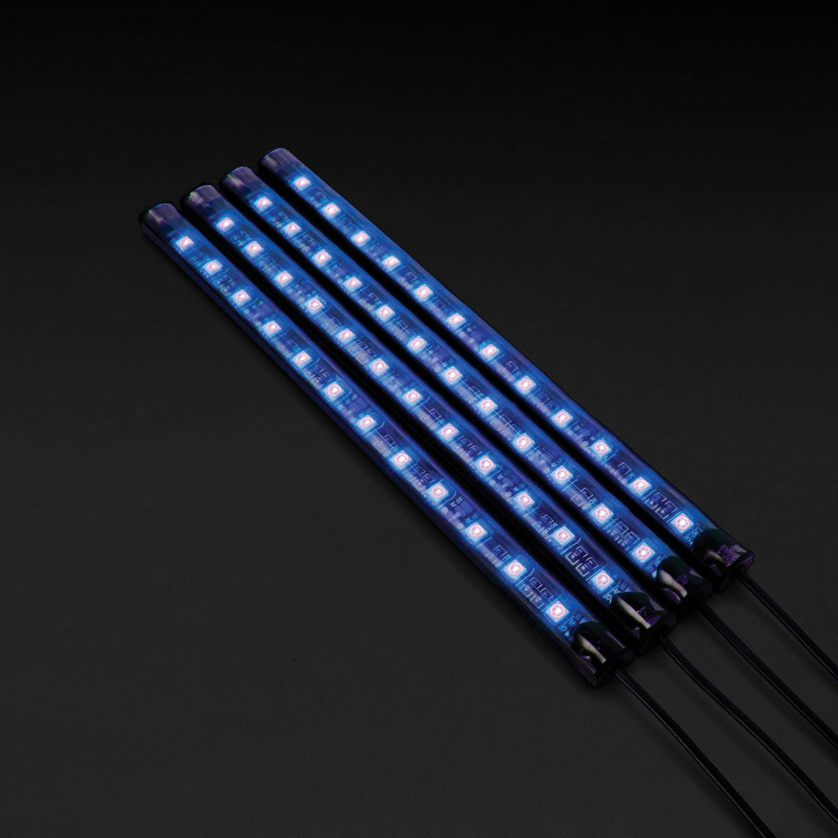 4 Pack LED Strip Car Light Kmart