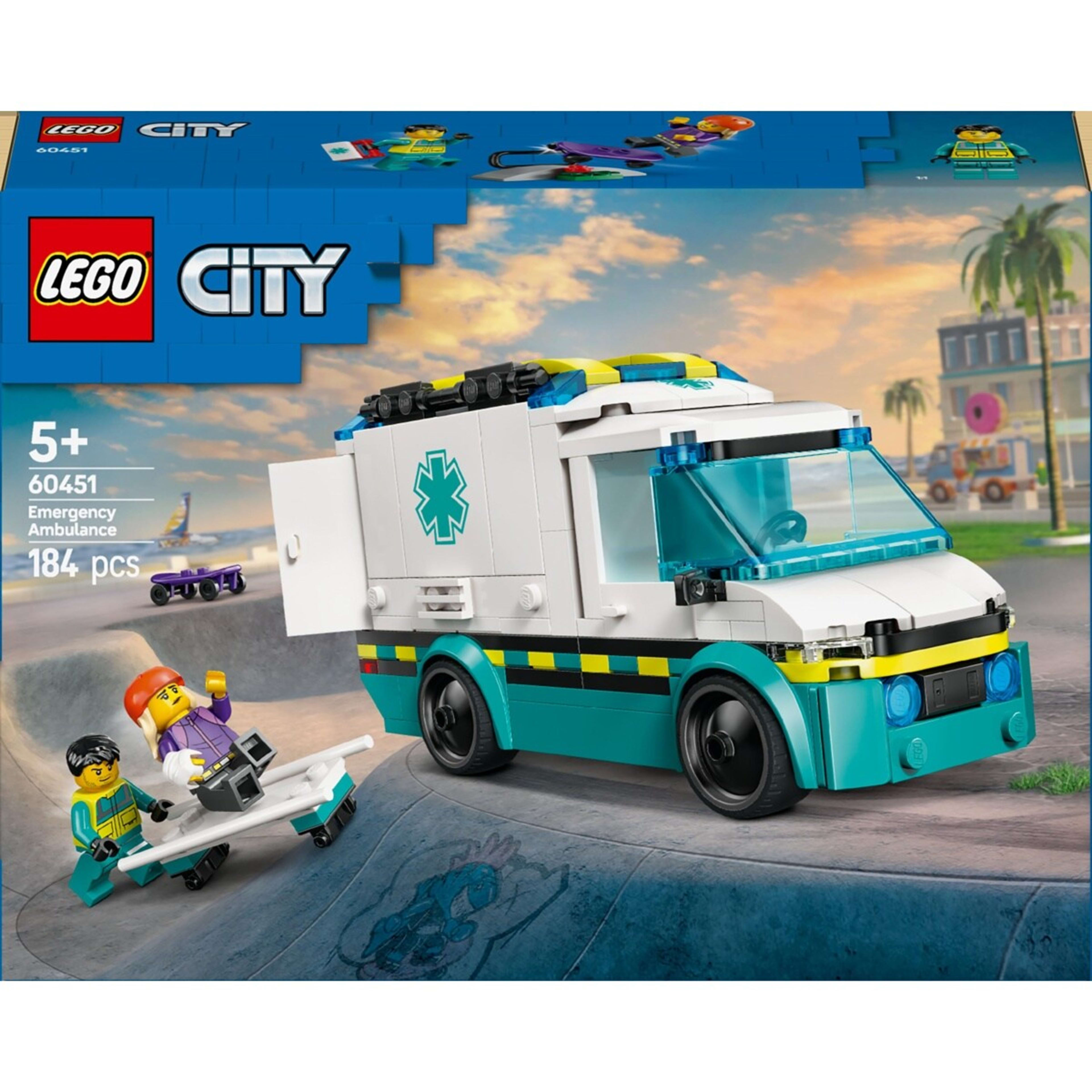 1 LEGO City Emergency Ambulance 60451