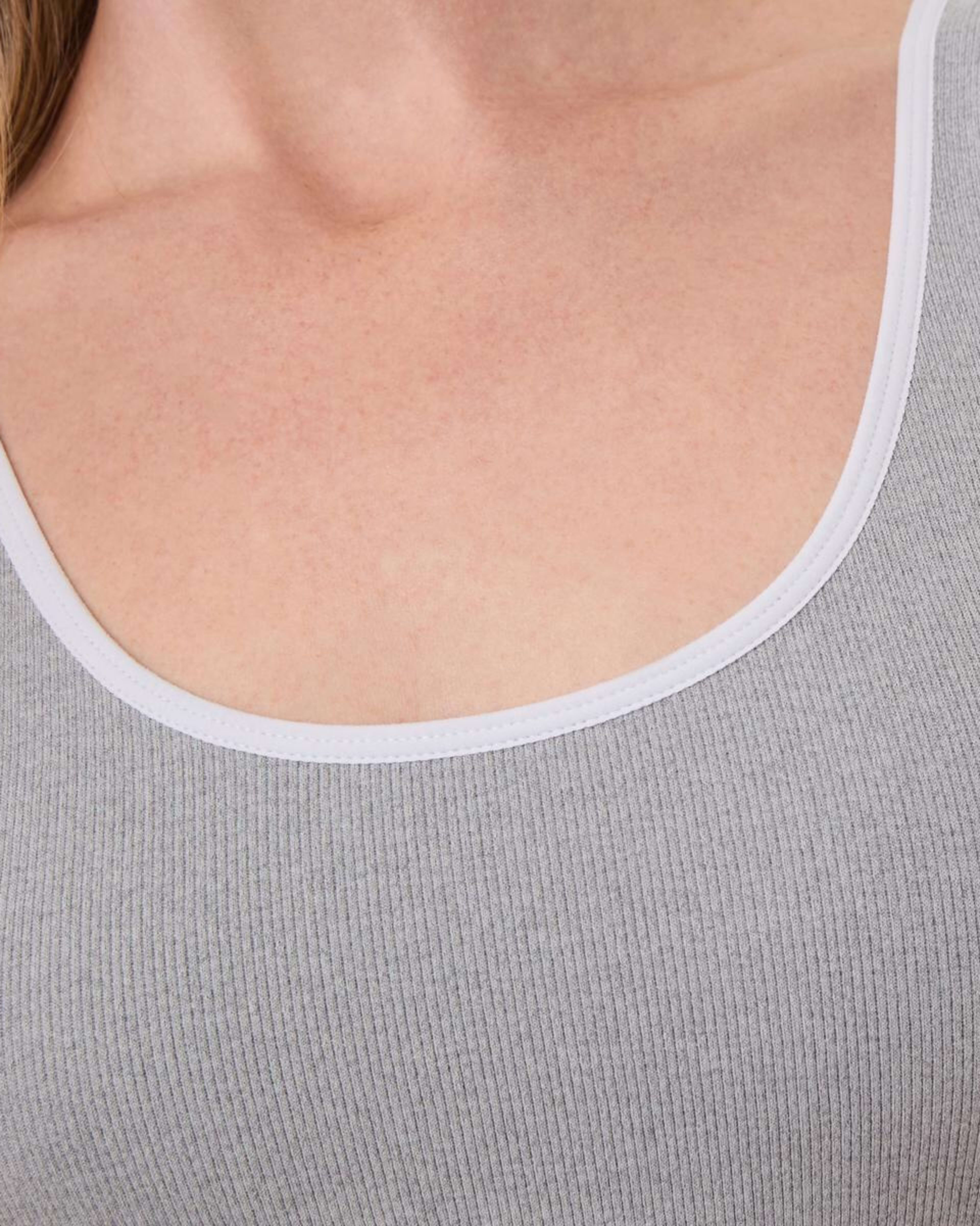 9 2 Pack Wirefree Seamfree Trim Crop Top BLUE MARINE, GREY MARLE, 9 of 9