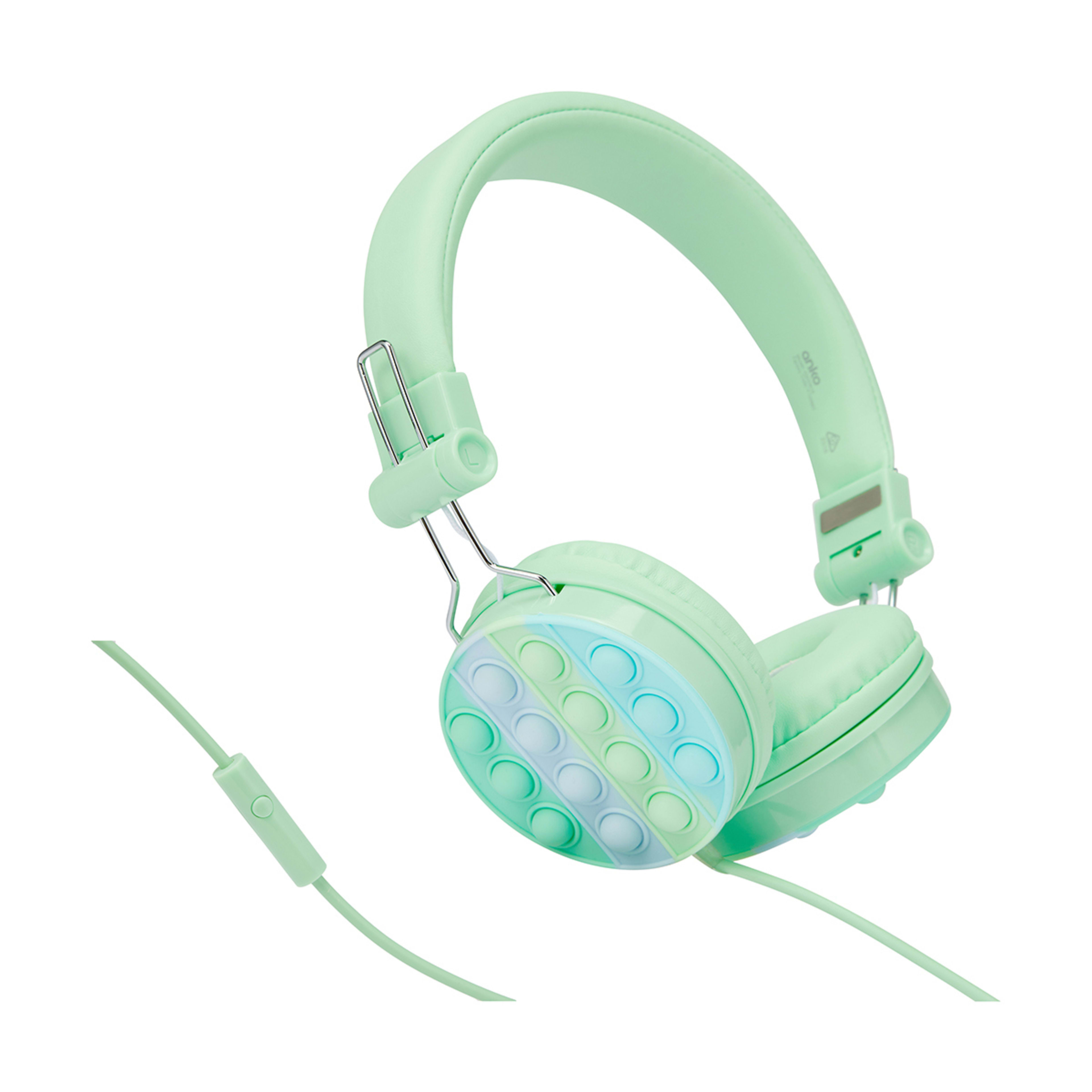 Wired Kids Popit Headphones Green Kmart
