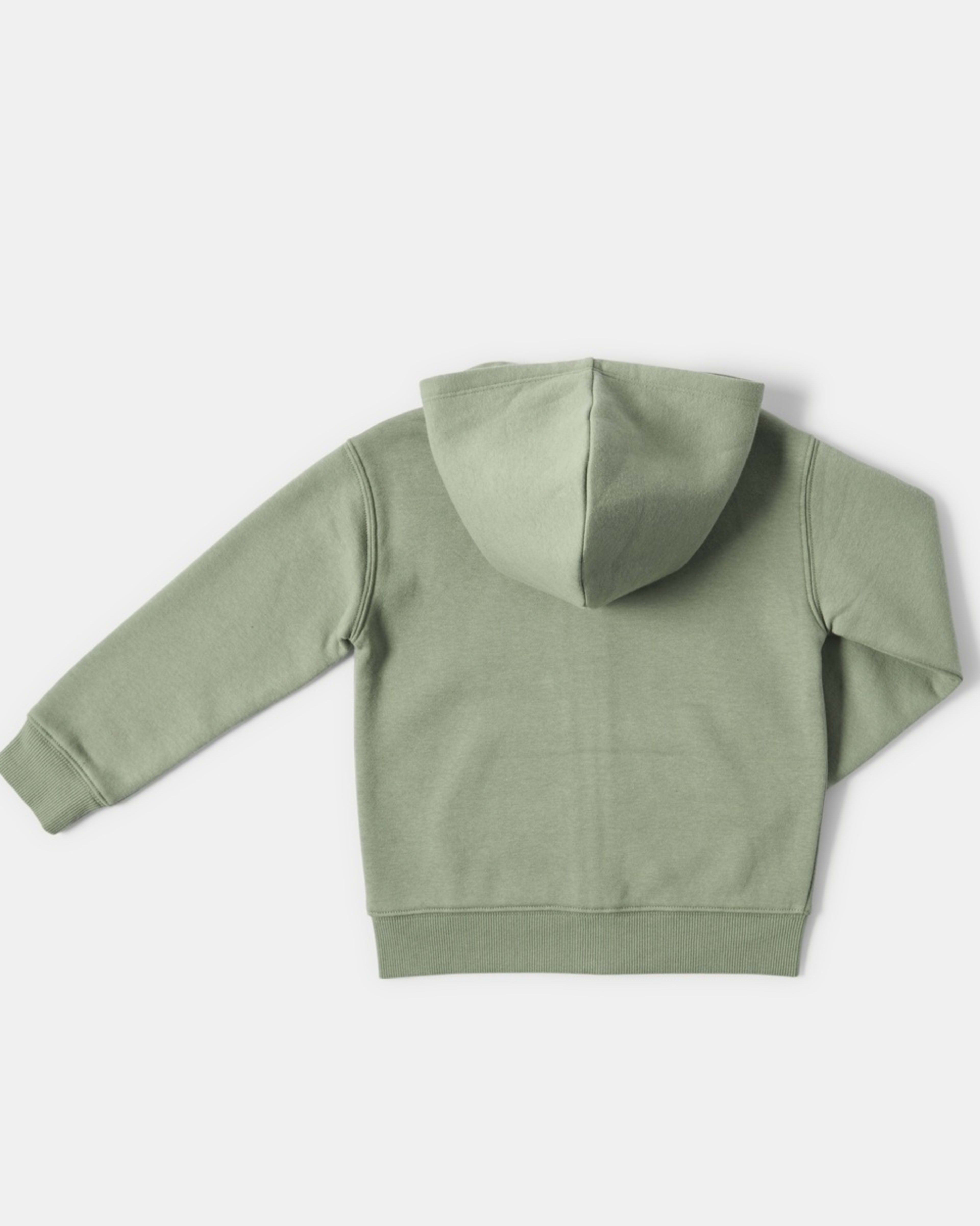 10 Plain Zip Through Hoodie Sea Spray, 10 of 10