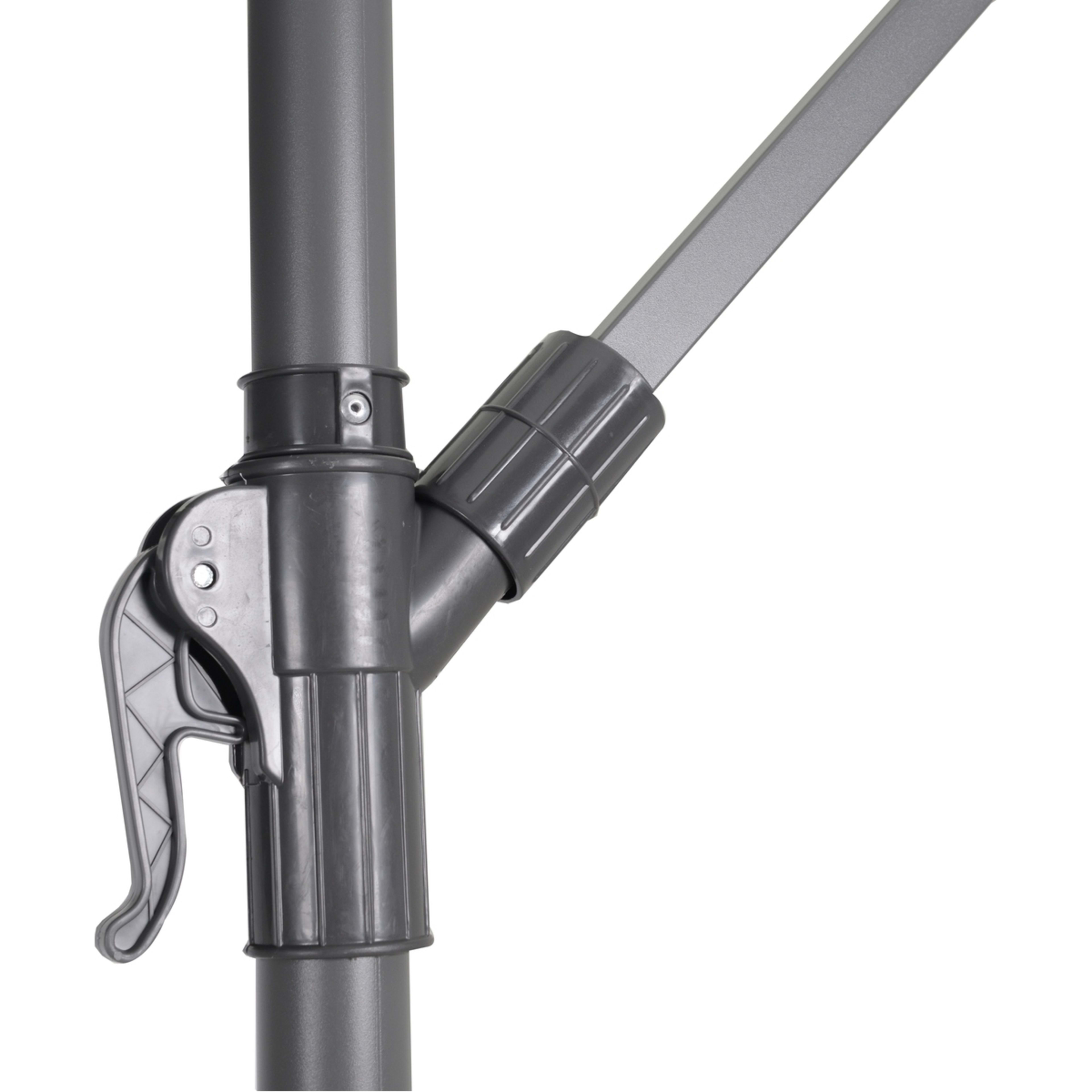 6 Cantilever Umbrella - Grey, 6 of 9