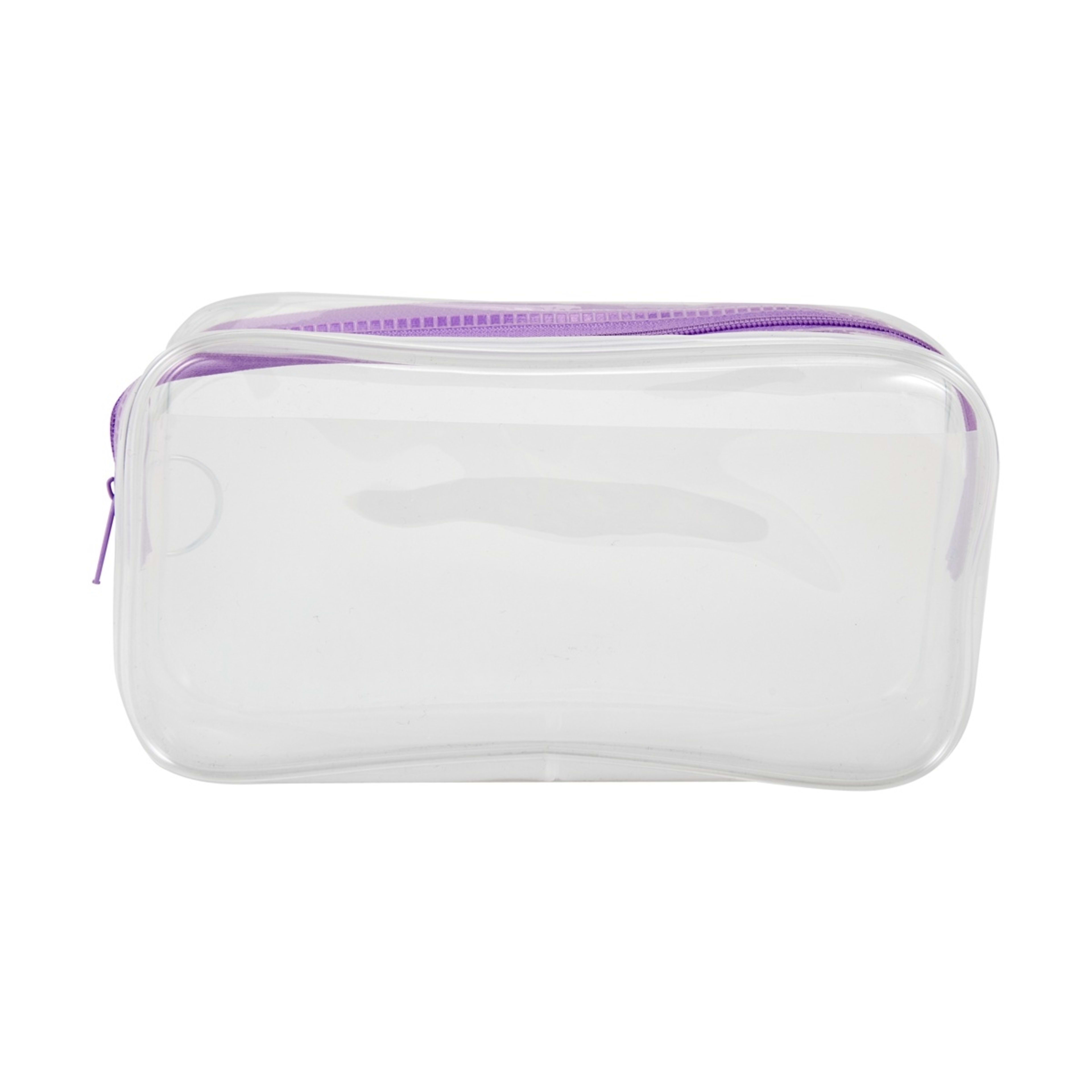 1 Soft Plastic Pencil Case - Clear, 1 of 7