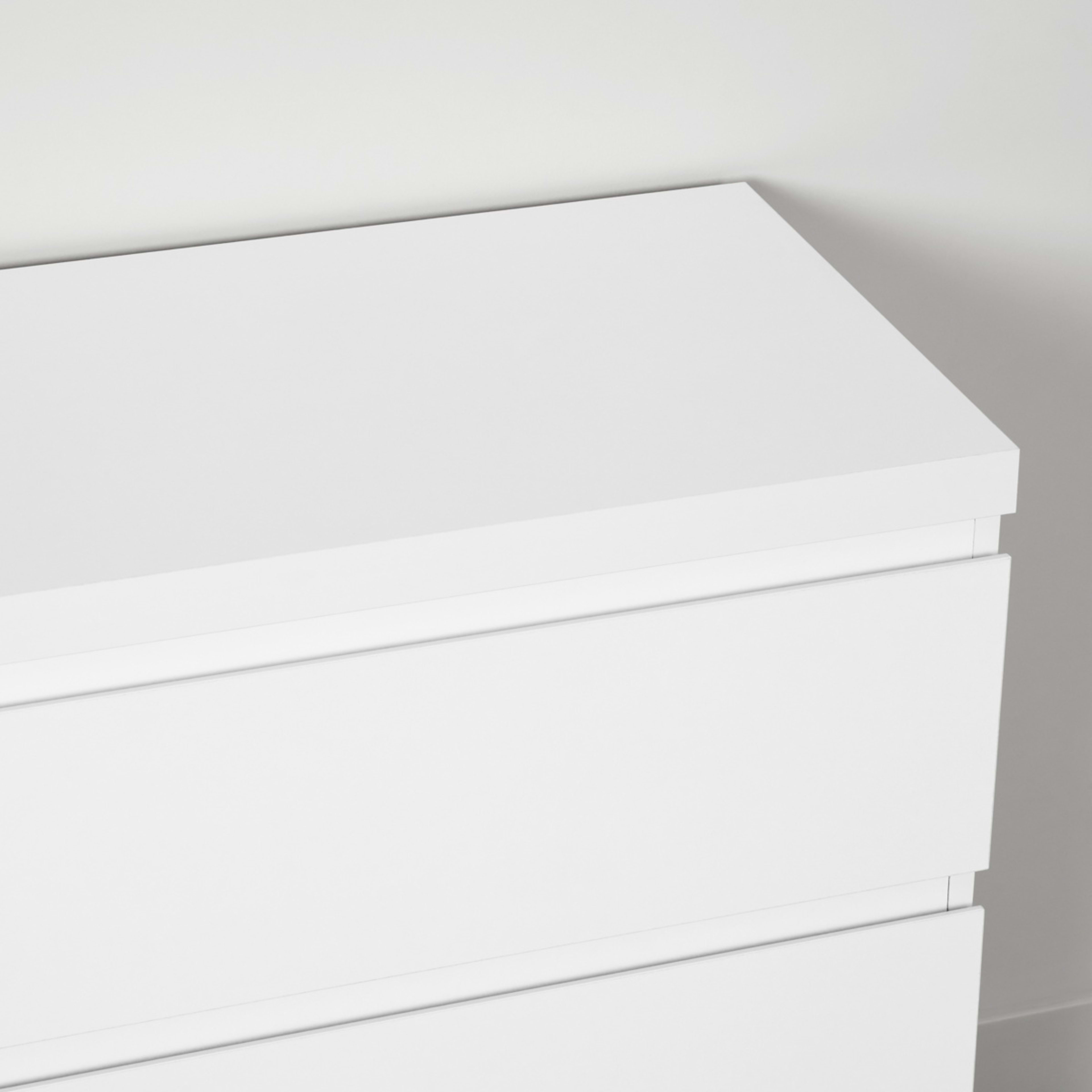 7 3 Drawer Unit - White, 7 of 11