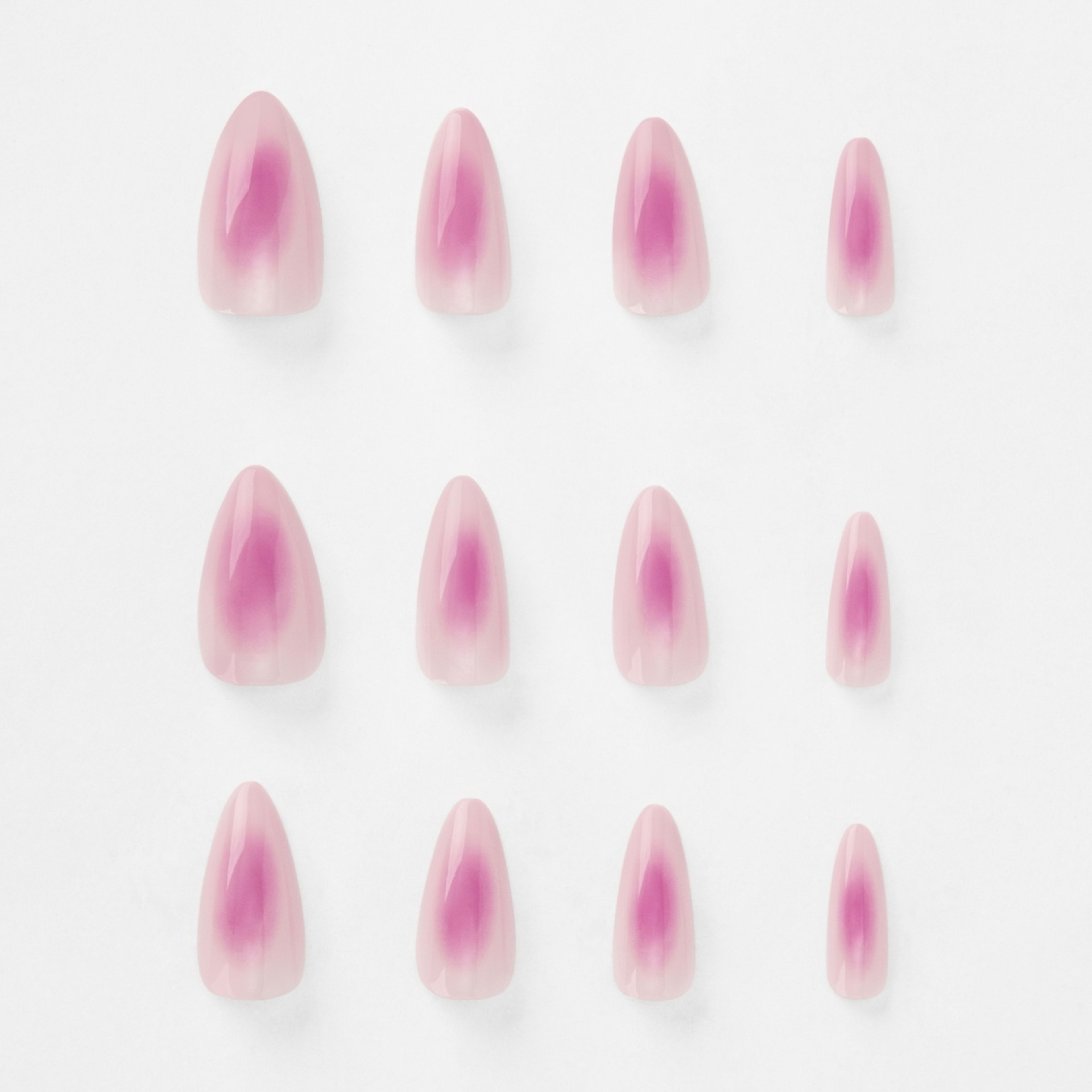 5 OXX Cosmetics 24 Pack False Nails with Adhesive - Stiletto Shape, Aura Shimmer, 5 of 5