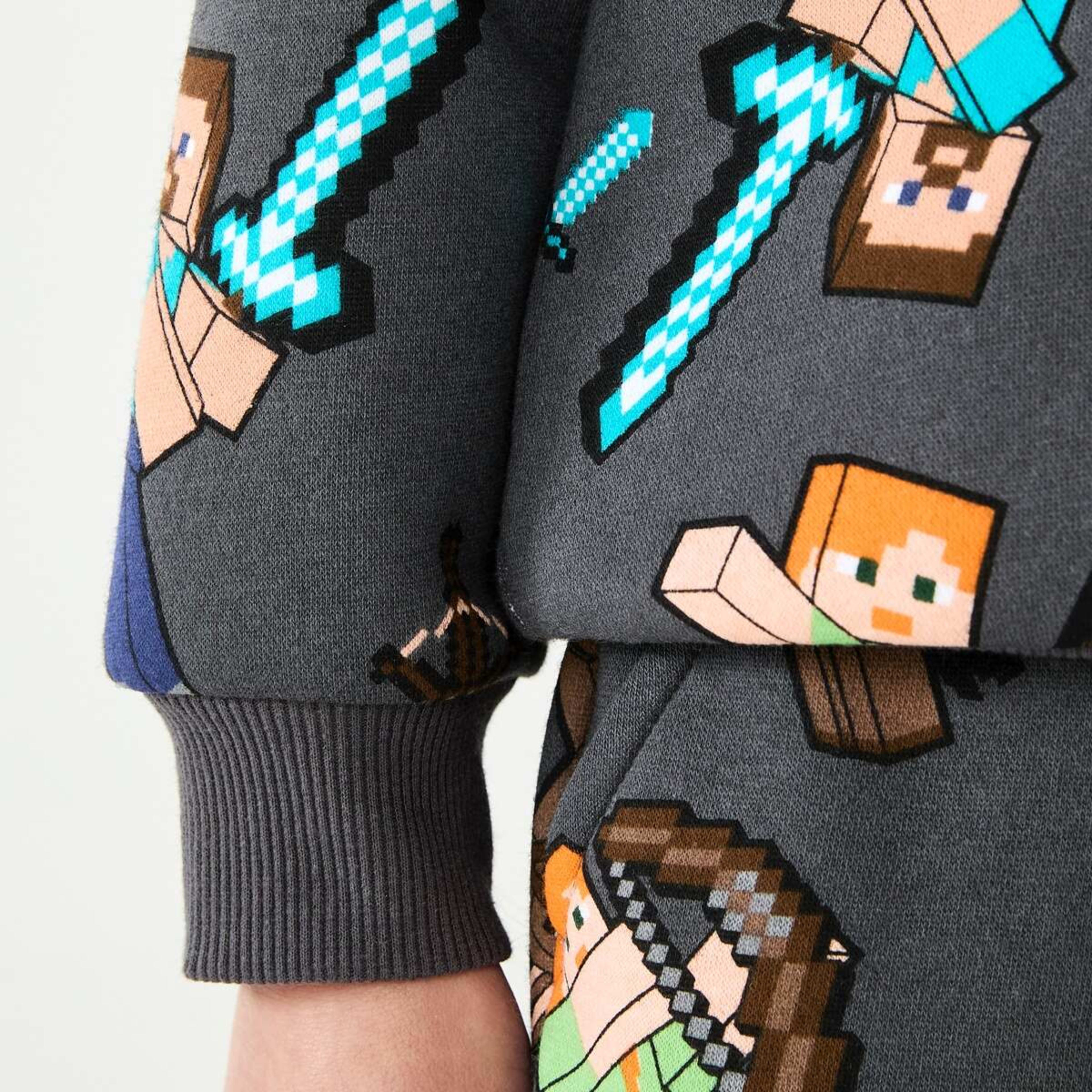 5 Minecraft License Print Hoodie Minecraft, 5 of 9