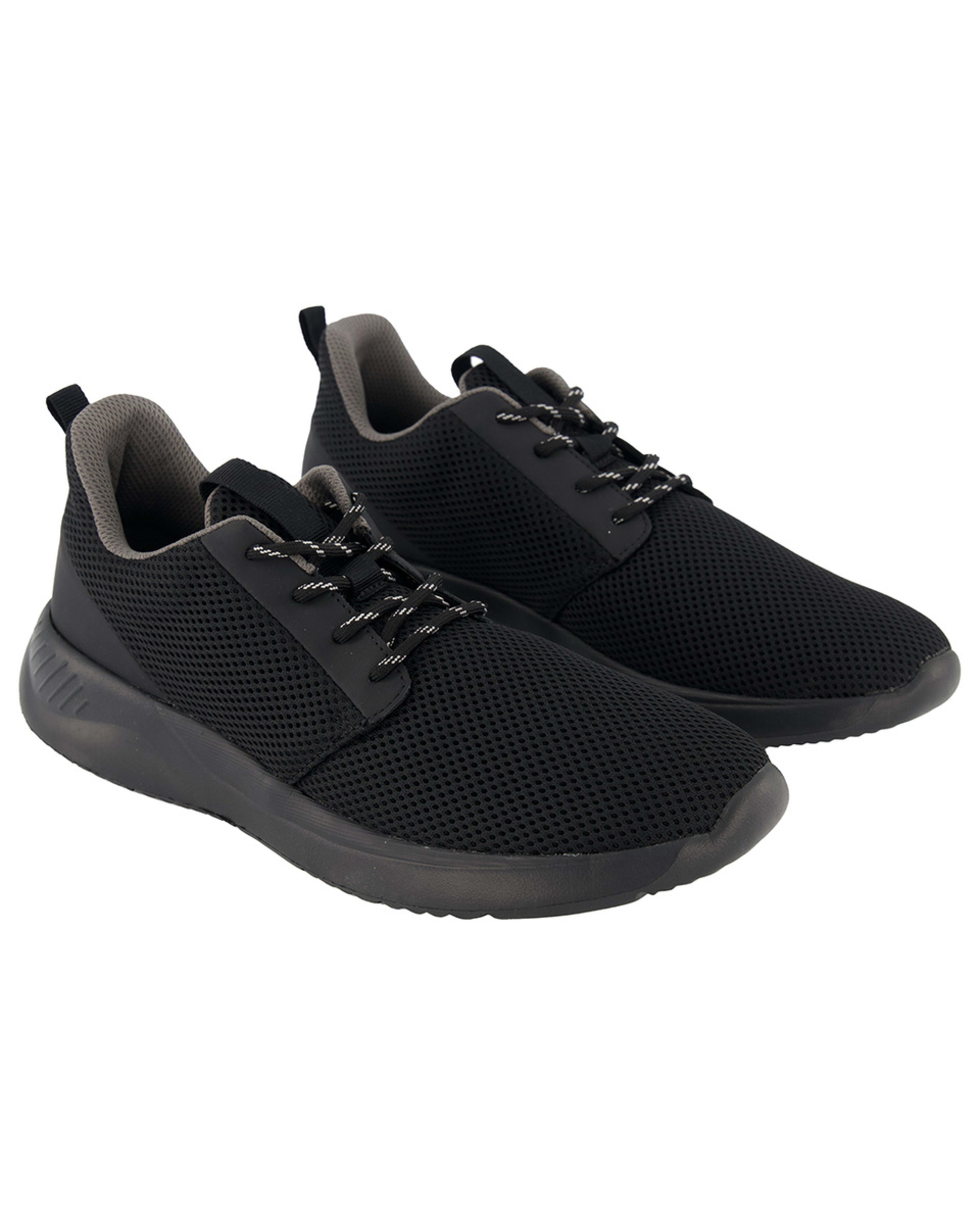 4 Lace Up Sneakers Black, 4 of 5