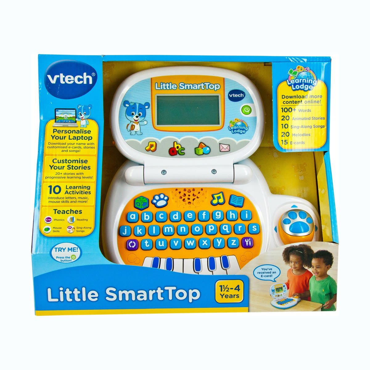 VTech Lil' SmartTop Blue 20 Stories Progressive Learning Birthday Gift AU Stock 