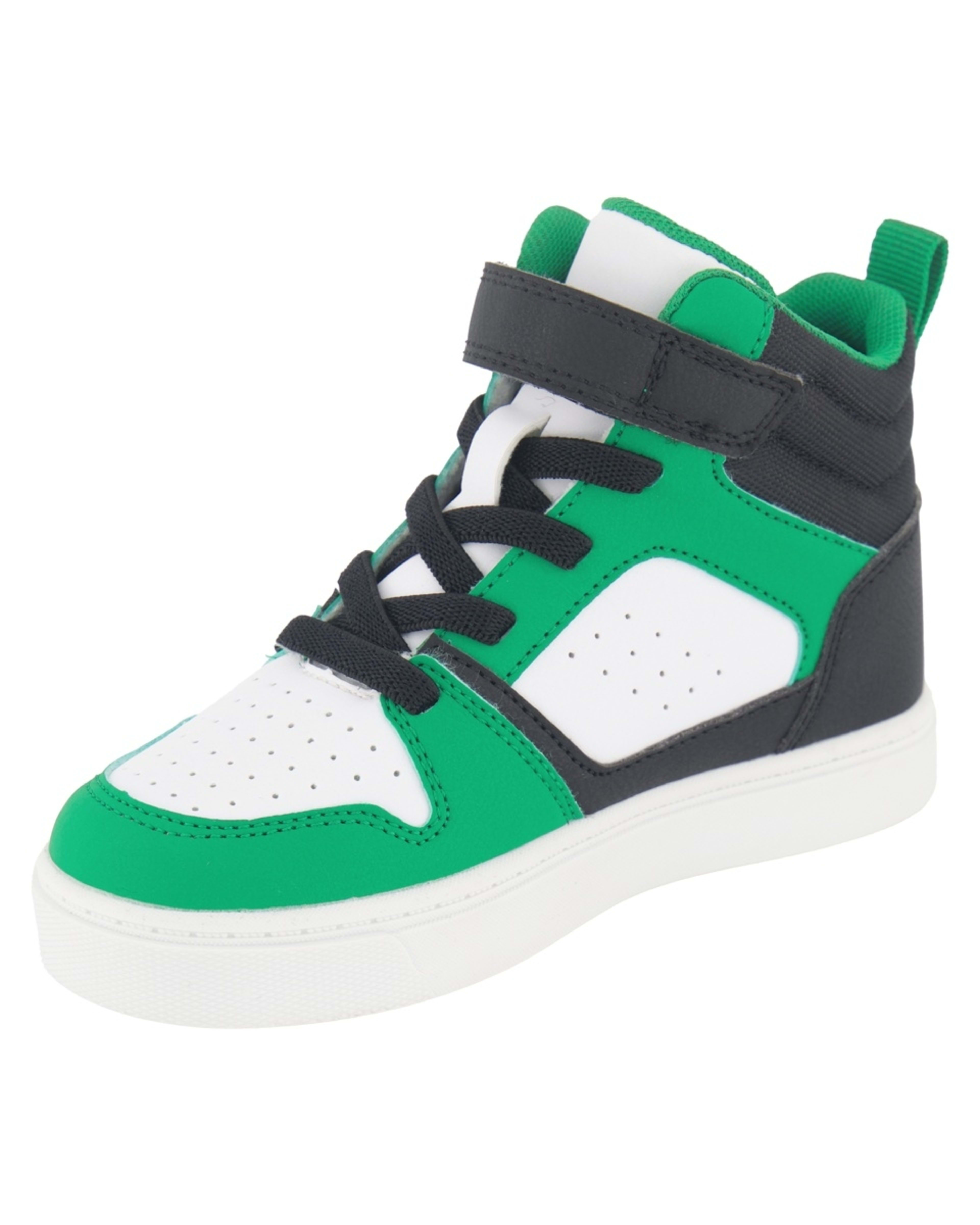 3 Junior Paco High Top Sneakers Jelly Green, 3 of 5