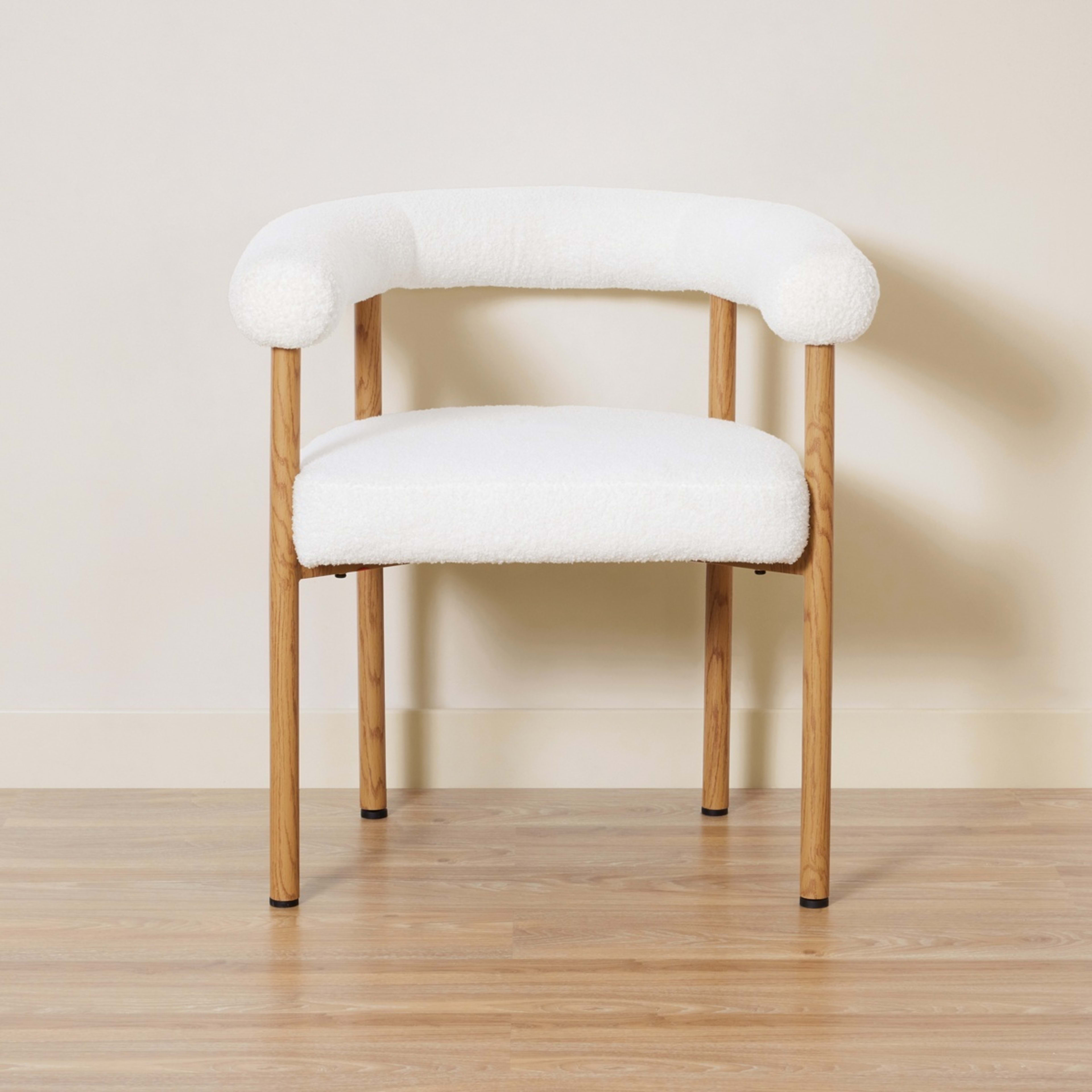 2 Boucle Occasional Chair, 2 of 7