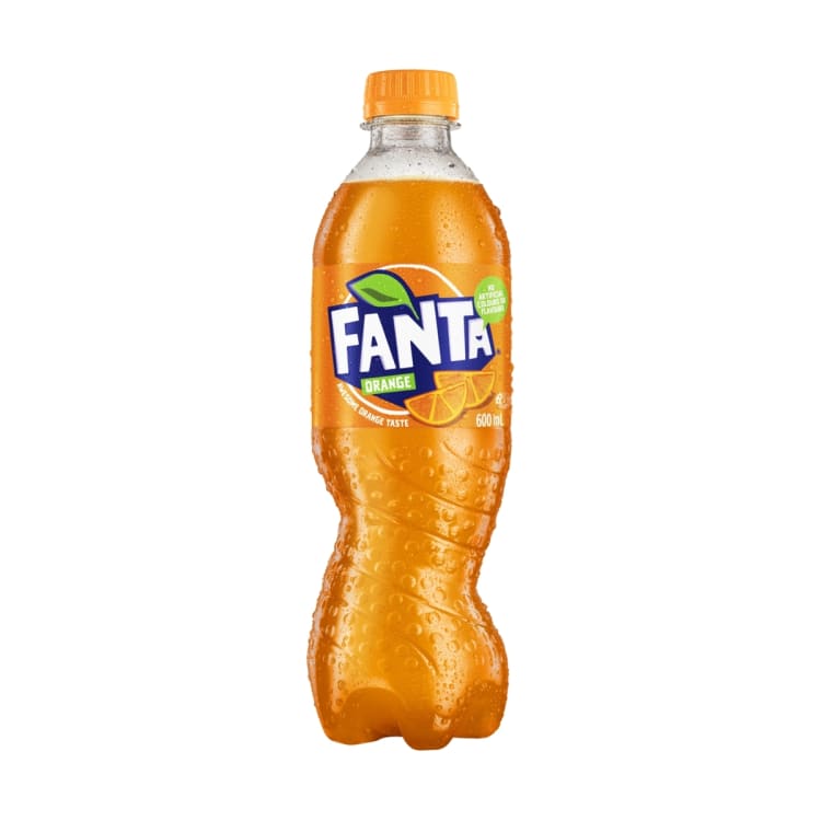 Fanta Orange Soft Drink Bottle 600ml - Kmart