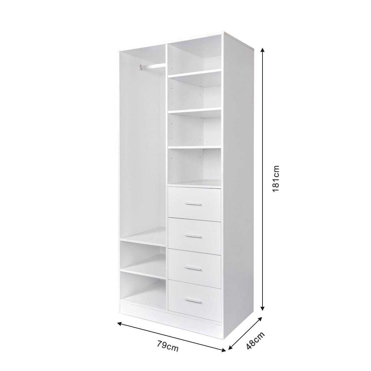 4 Drawer Wardrobe - Kmart