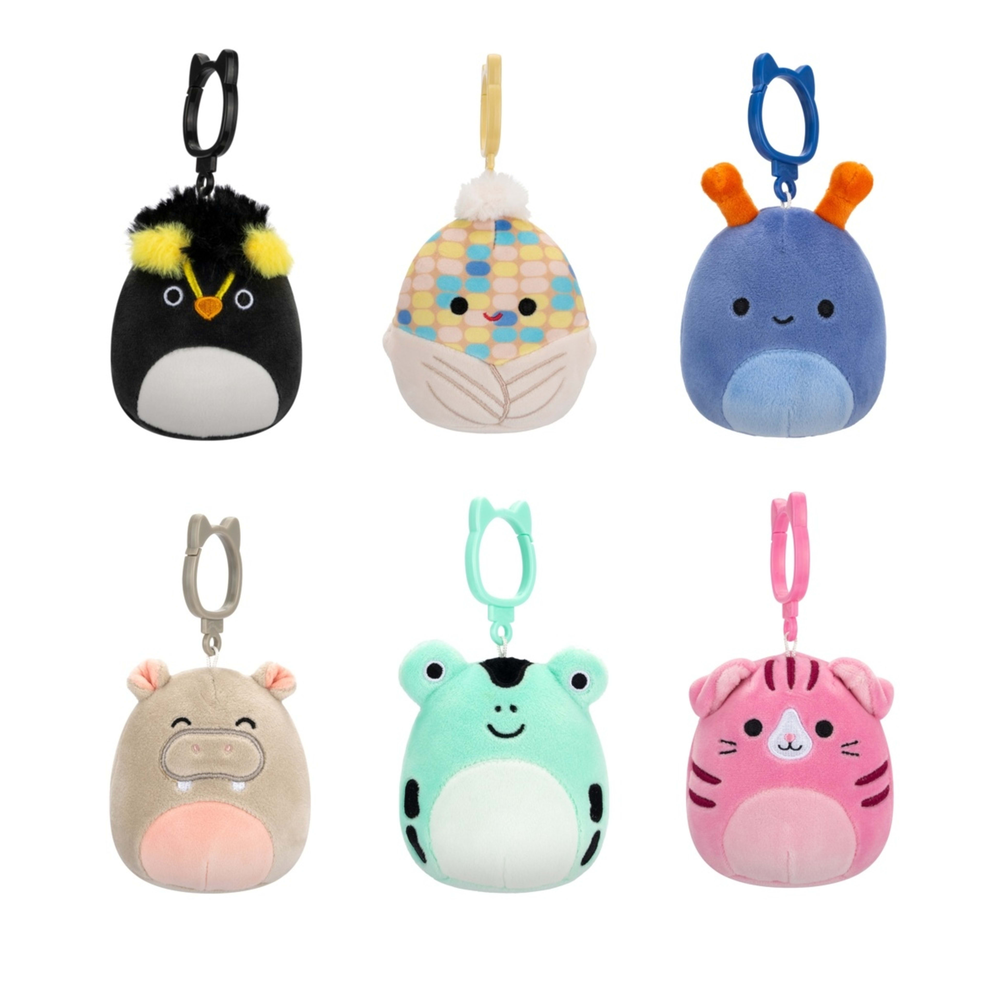 7 9cm Squishmallows Clip-On Plush Toy - Assorted, 7 of 8