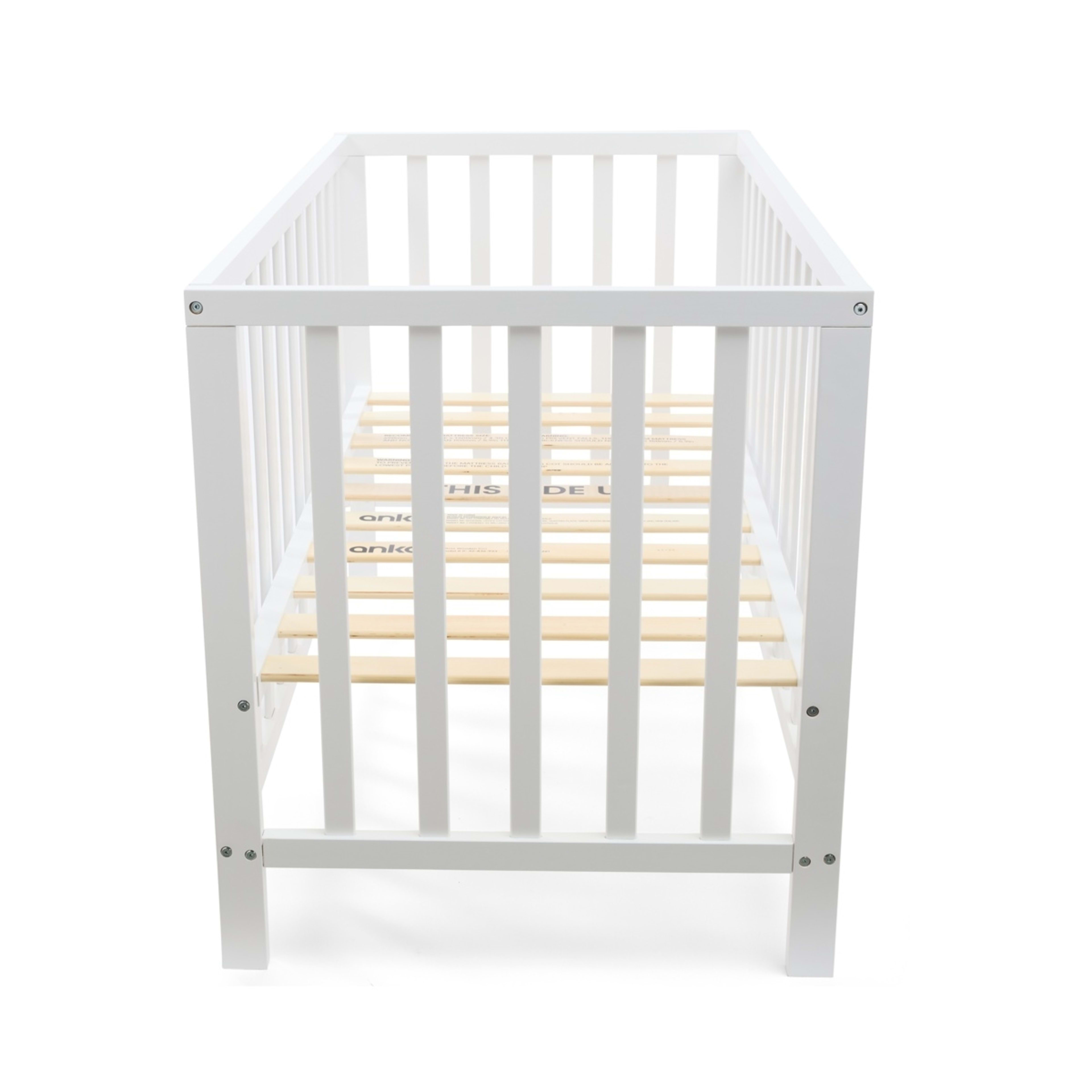 5 White Wooden Cot, 5 of 9