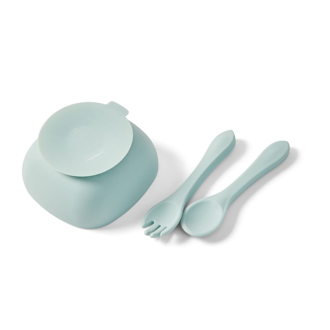 6 Piece Silicone Feeding Set Kmart
