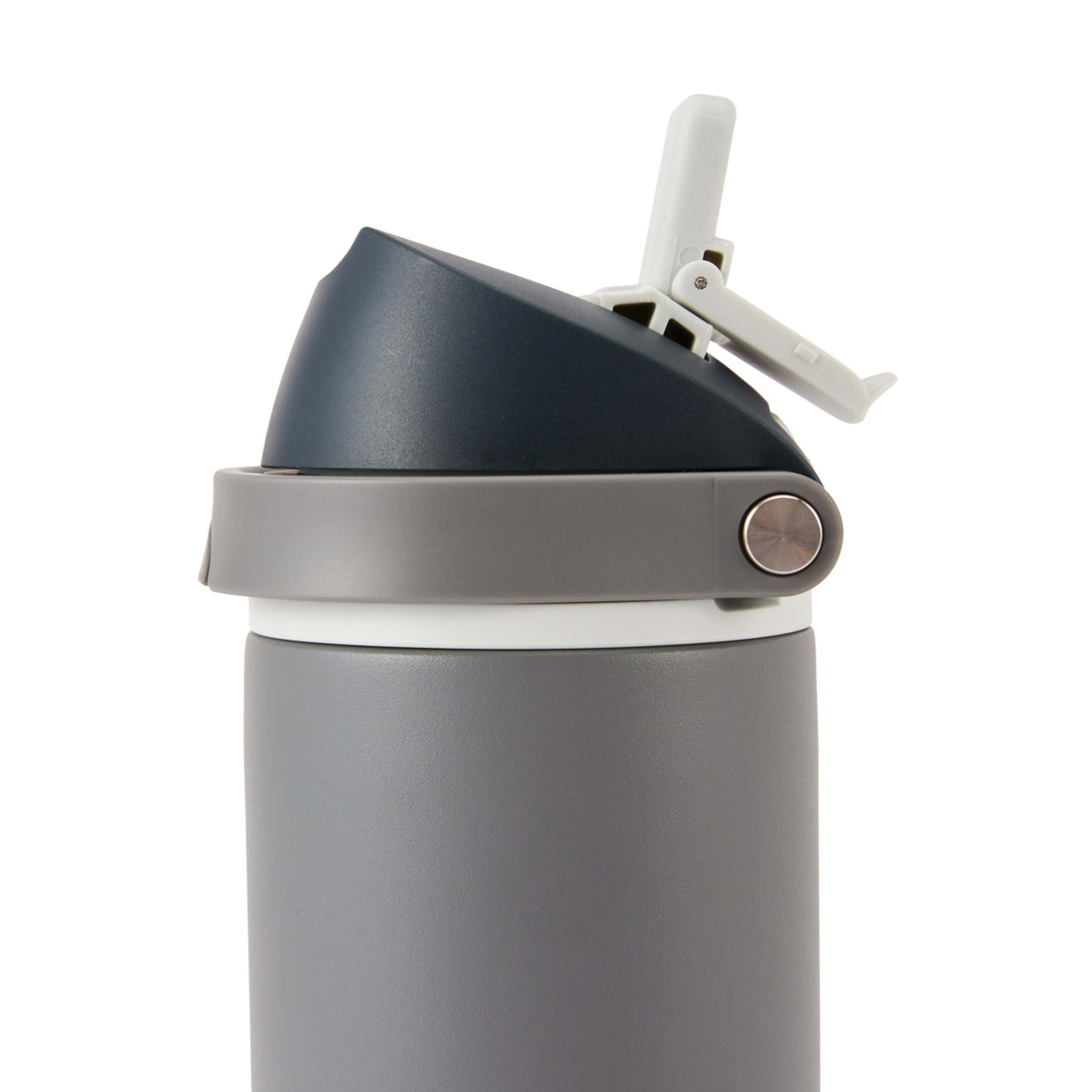 2 530ml Charcoal Dual Function Drink Bottle, 2 of 7