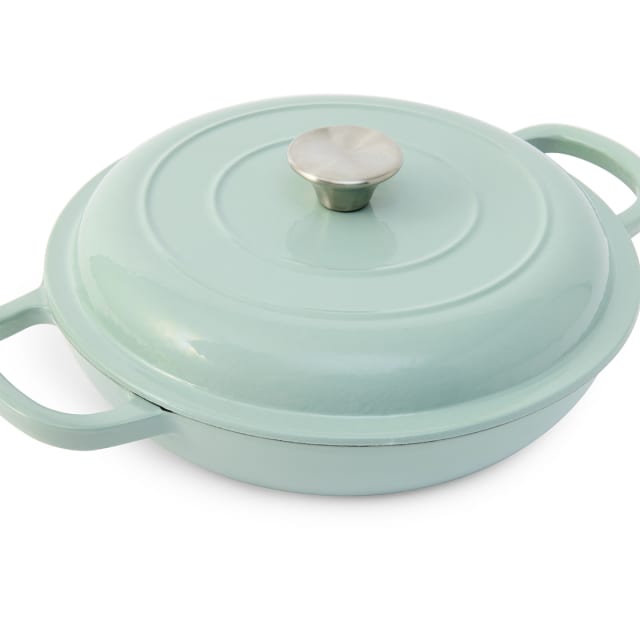 2.2L Cast Iron Casserole Kmart